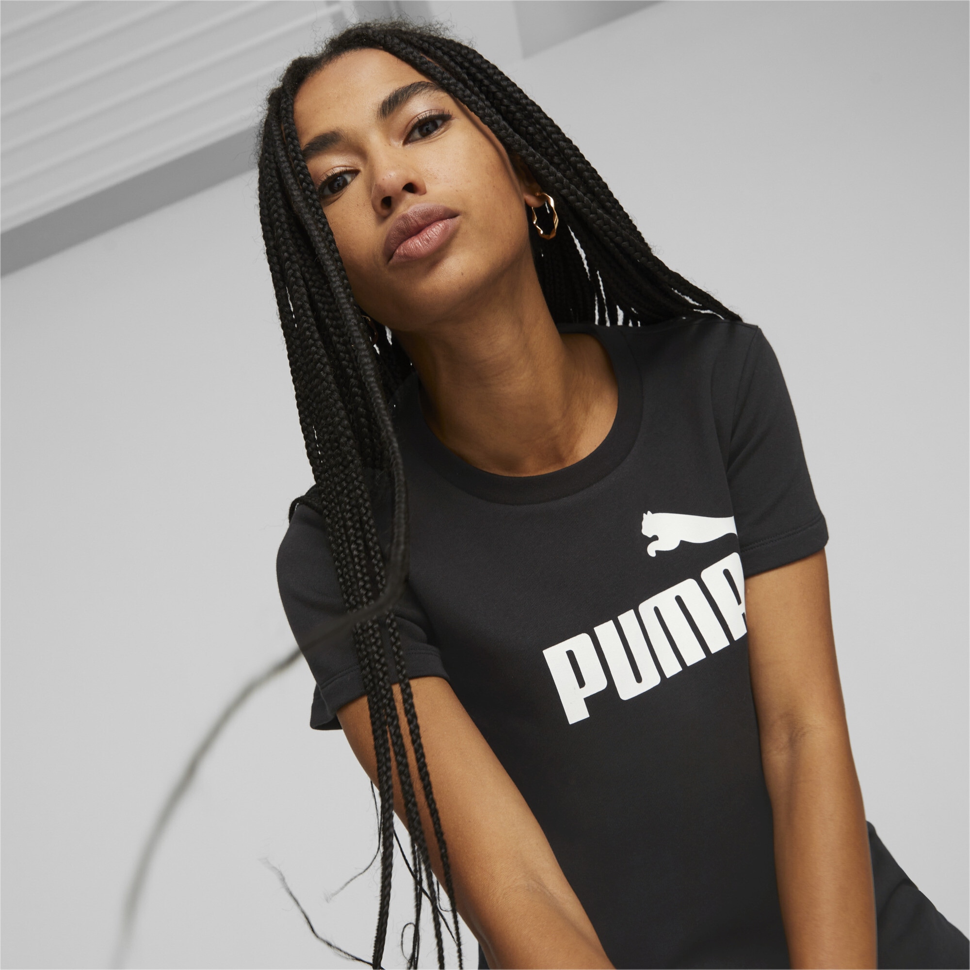 PUMA Sweatkleid kaufen | Damen« Logo für »Essentials BAUR Kleid