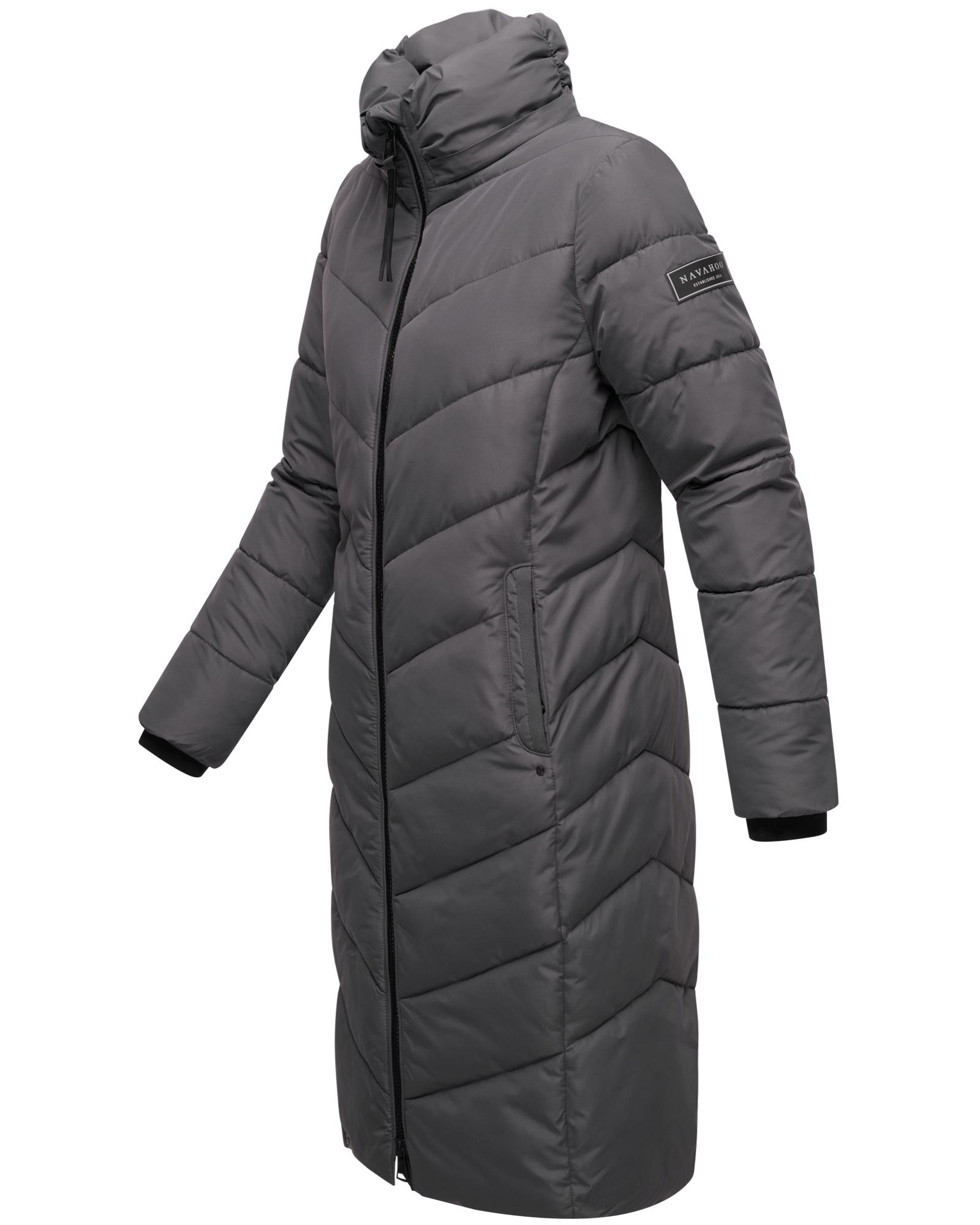 Navahoo Steppmantel »Sahnekatzii XIV«, Schicker Wintermantel mit kuschlig warm wattiertem Kragen