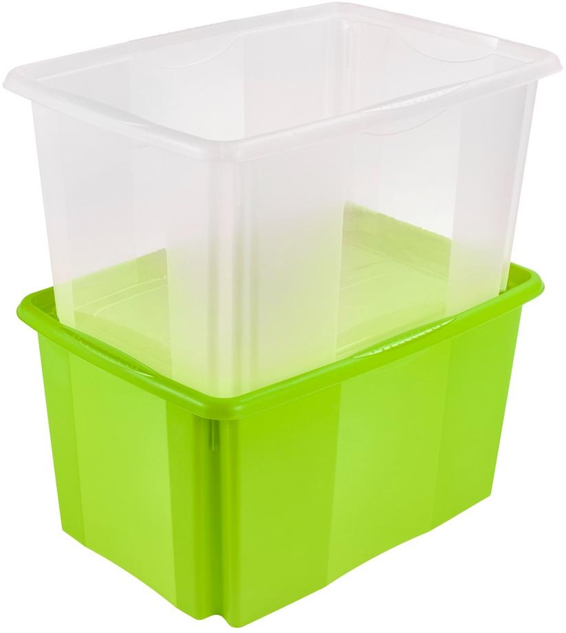 Thumbnail - keeeper Aufbewahrungsbox "emil" 45 L, mit Deckel, hochwertiger Kunststoff