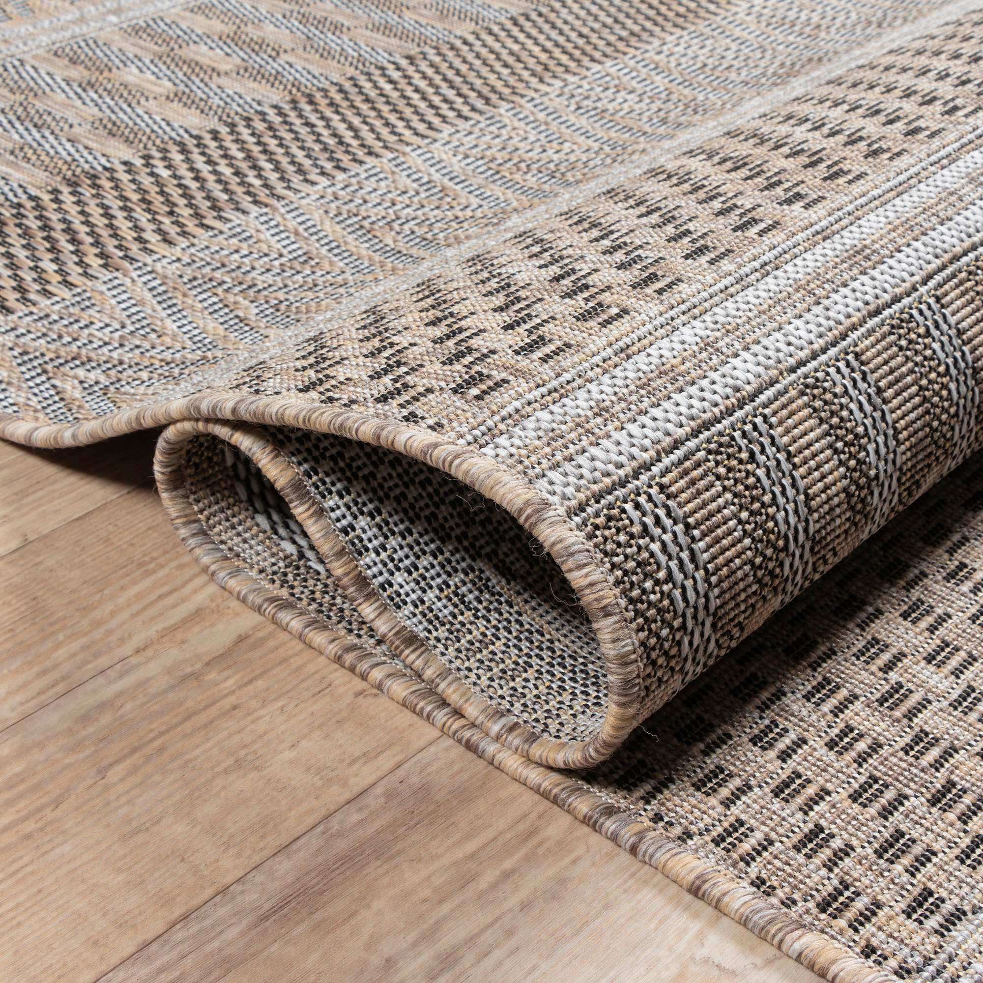 Sanat Teppich "Melissa 8003" rund 10 mm Höhe Kurzflor, In -und Outdoor geei günstig online kaufen