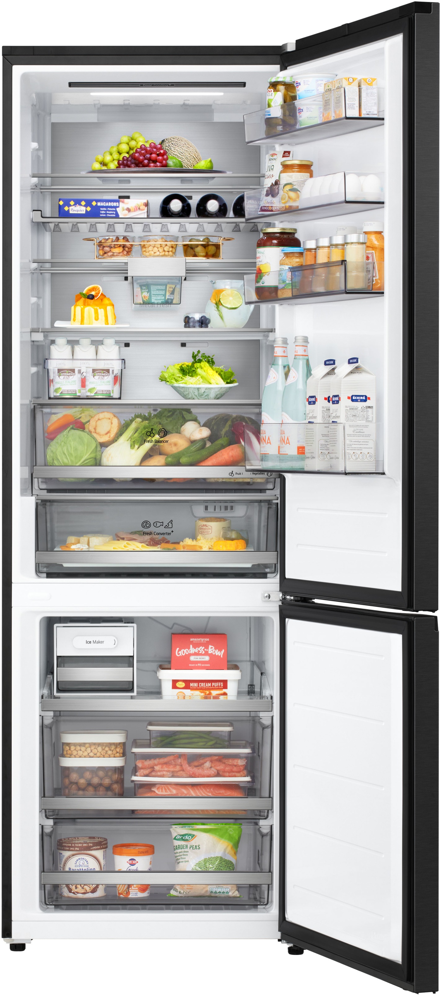 LG Kühl-/Gefrierkombination Serie 7 "GBBW726AEV" 203 cm hoch 69,7 cm breit günstig online kaufen