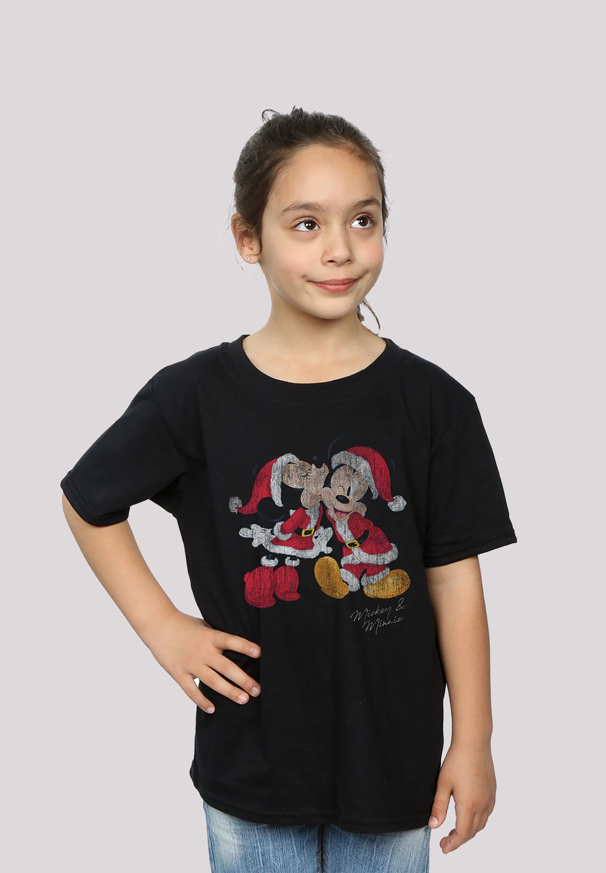 F4NT4STIC T-Shirt »Disney Micky & Minnie Weihnachten«, Print ▷ für | BAUR
