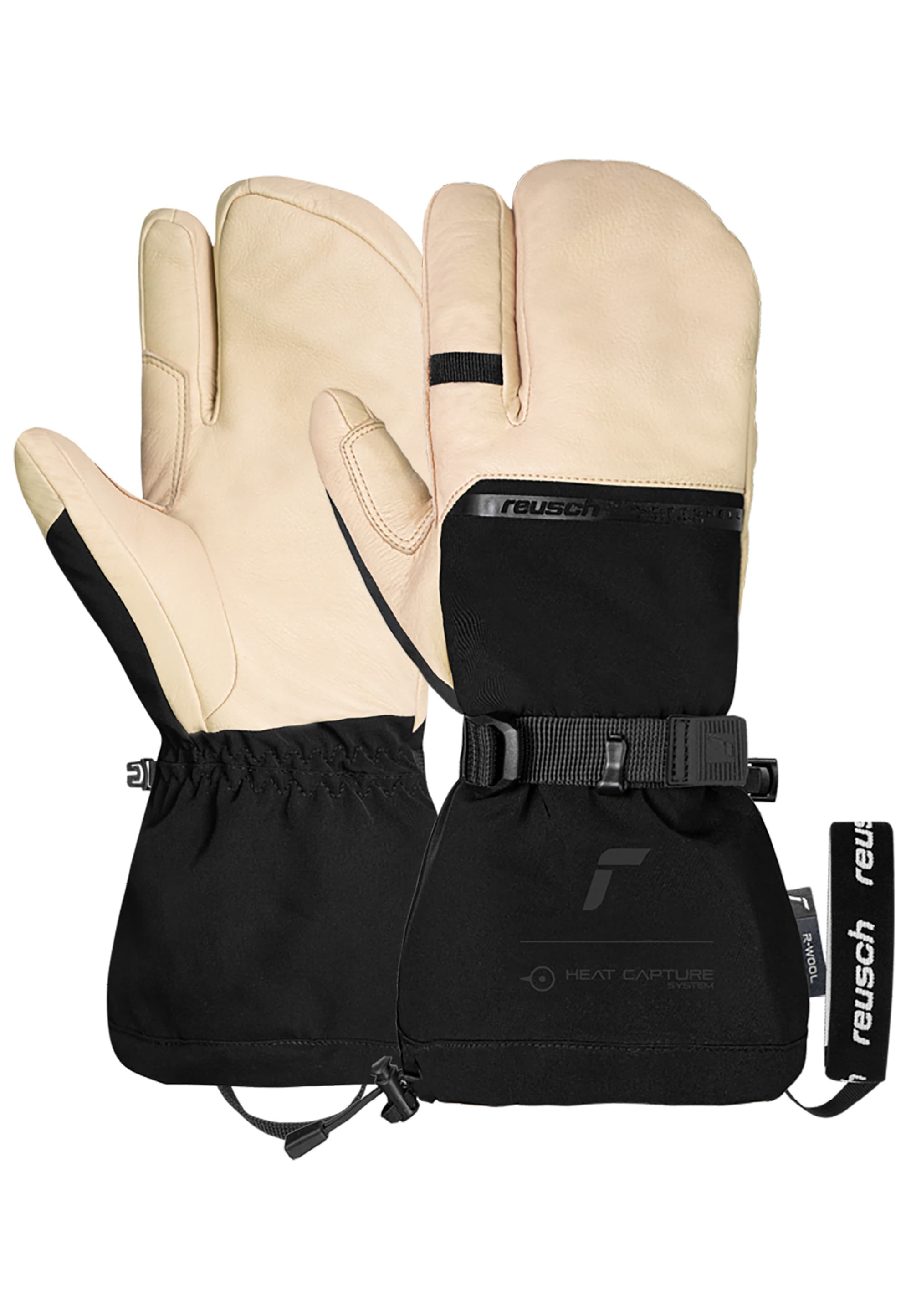Reusch "Duality R-WOOL Lobster" mit winddichter und atmungsaktiver Funktion