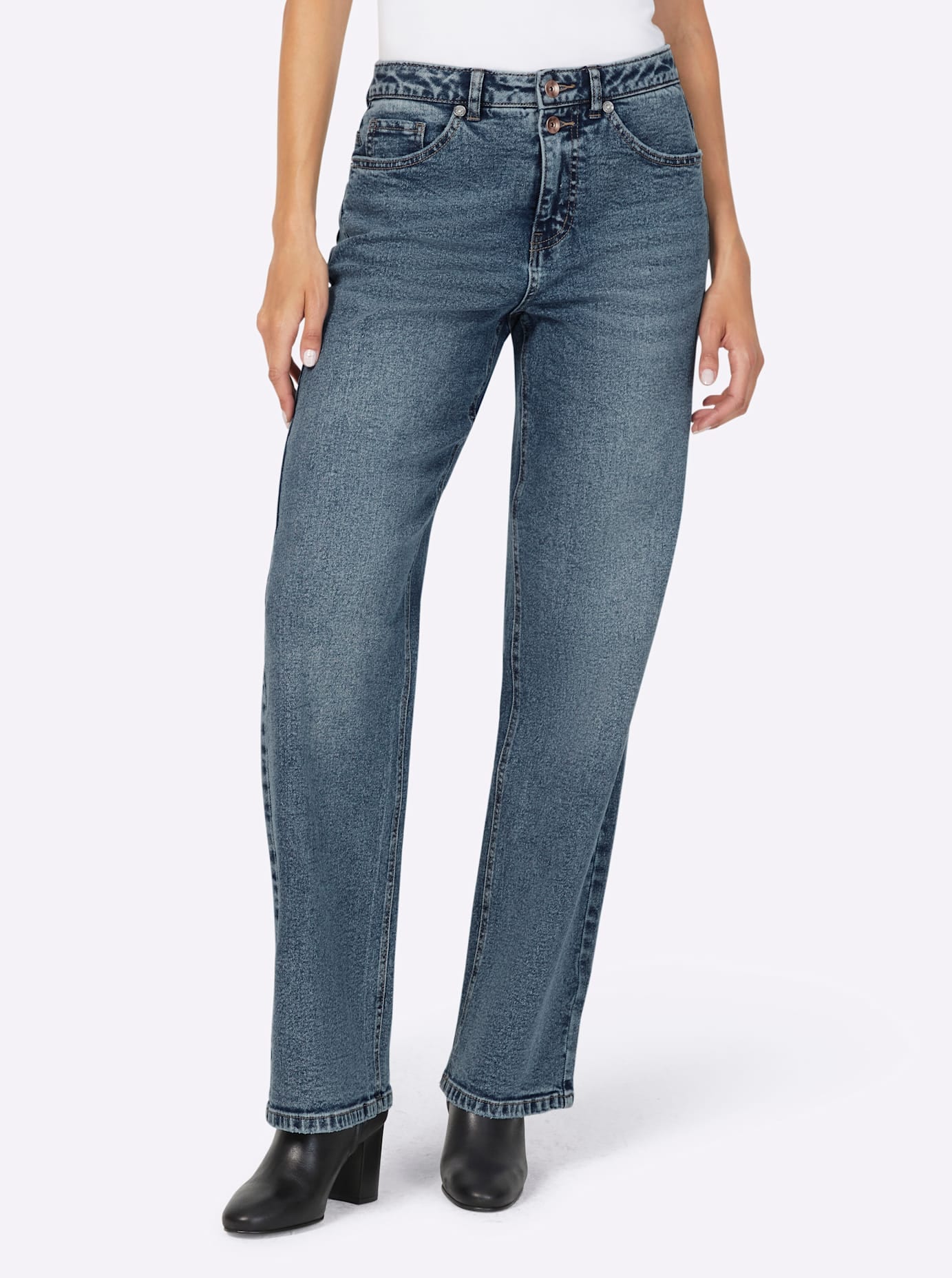 heine Bequeme Jeans 1 Stk. tlg. günstig online kaufen