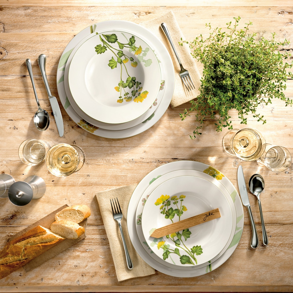 Villeroy & Boch Tafelmesser »Tafelmesser Udine 238 mm 6er Set silber« Spülmaschinenfest