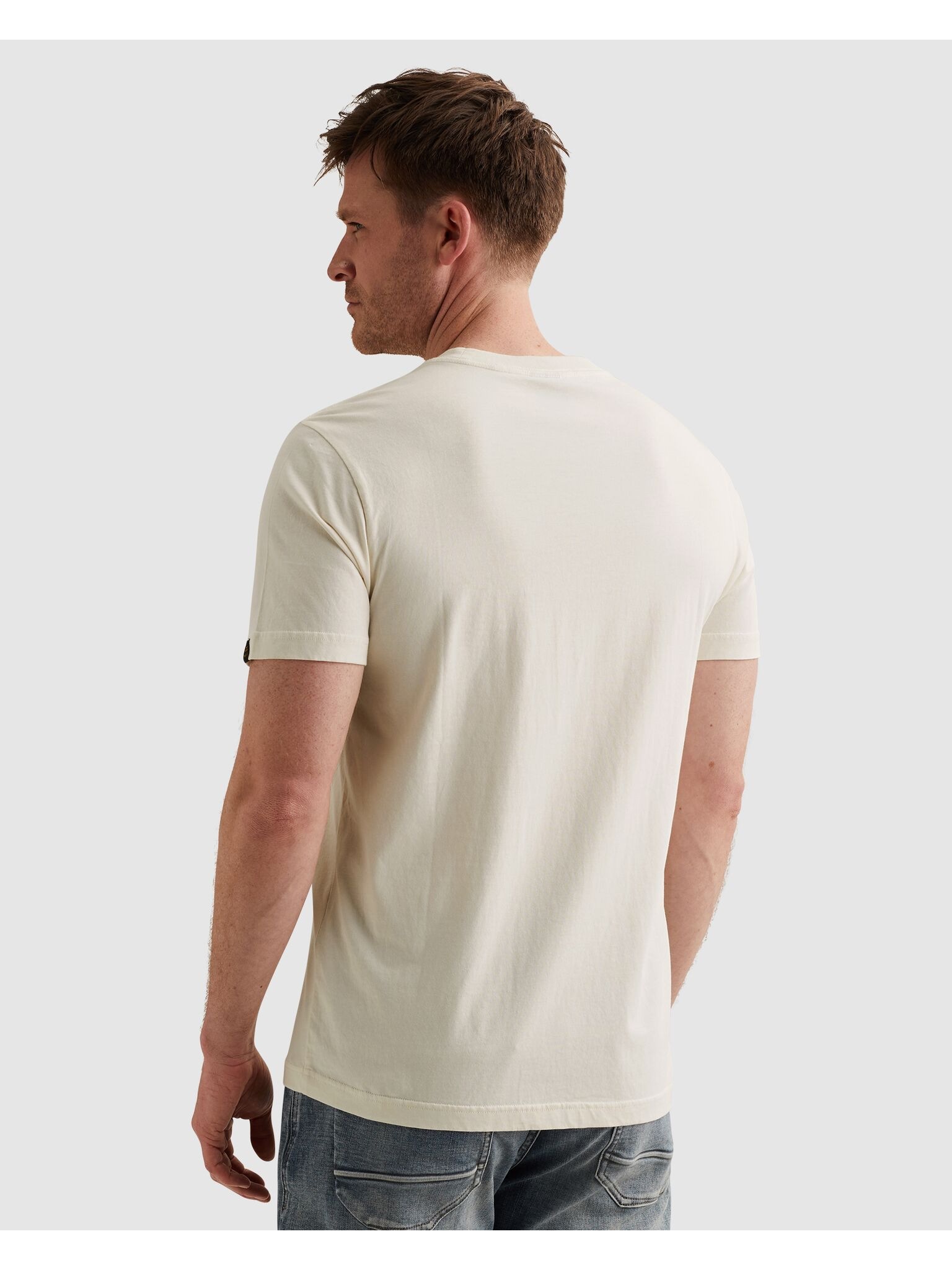 PME Legend Jersey Artwork T-Shirt Egret - Größe M - Bild 4