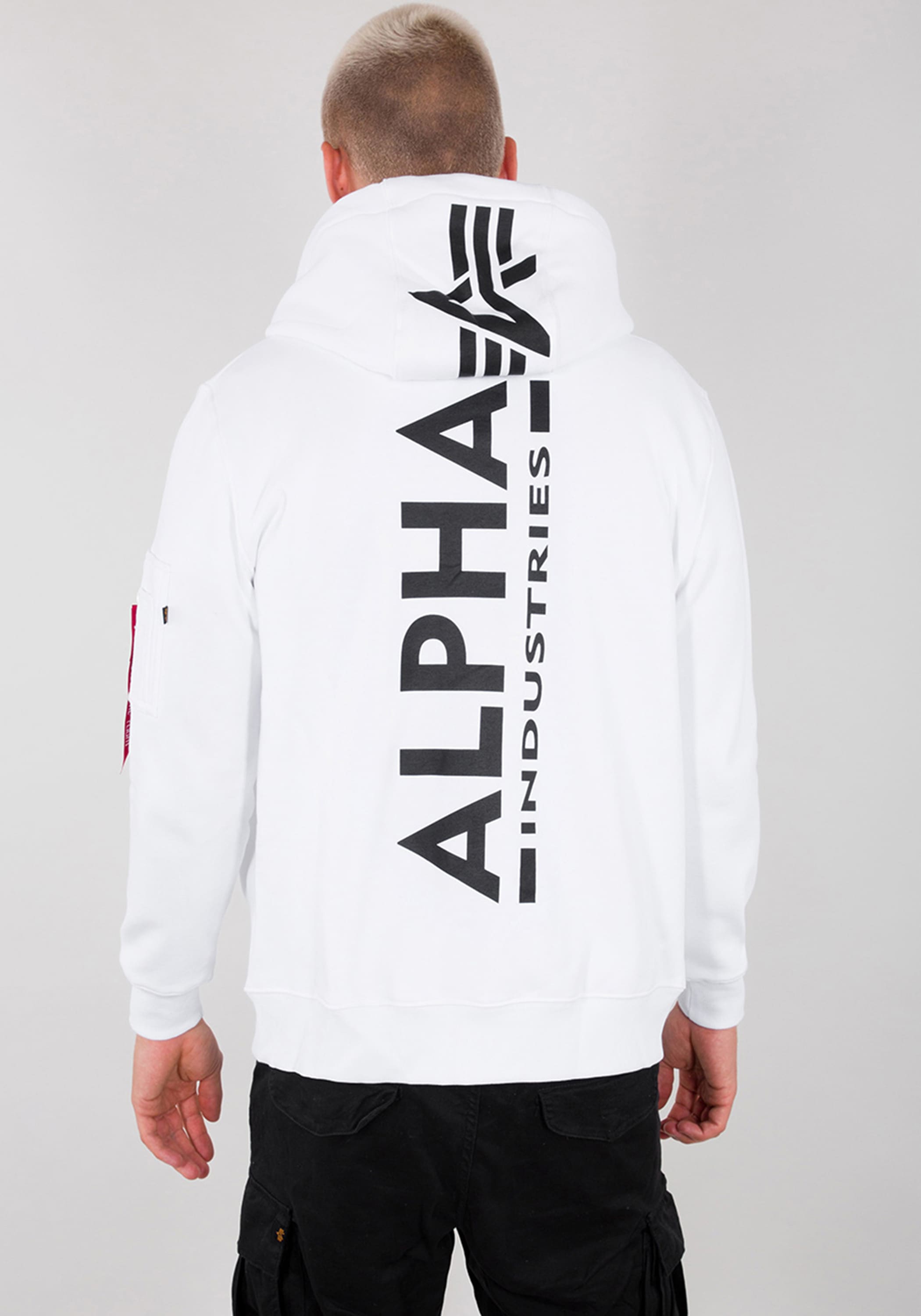 Alpha Industries Hoodie "Backprint Zip Hoodie" günstig online kaufen