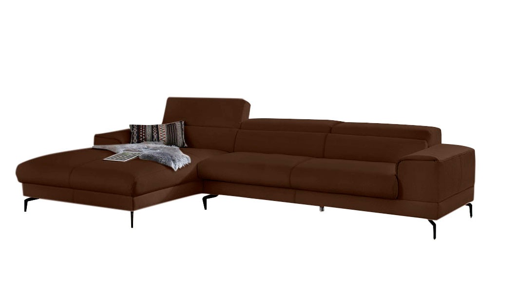 W.SCHILLIG Ecksofa "piedroo, Designsofa mit tollem Sitzkomfort, bequem, L-F günstig online kaufen