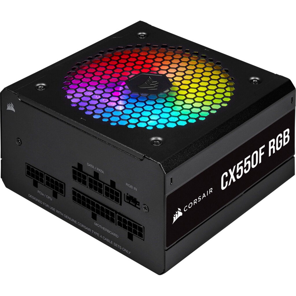 Corsair PC-Netzteil »CX550F RGB«