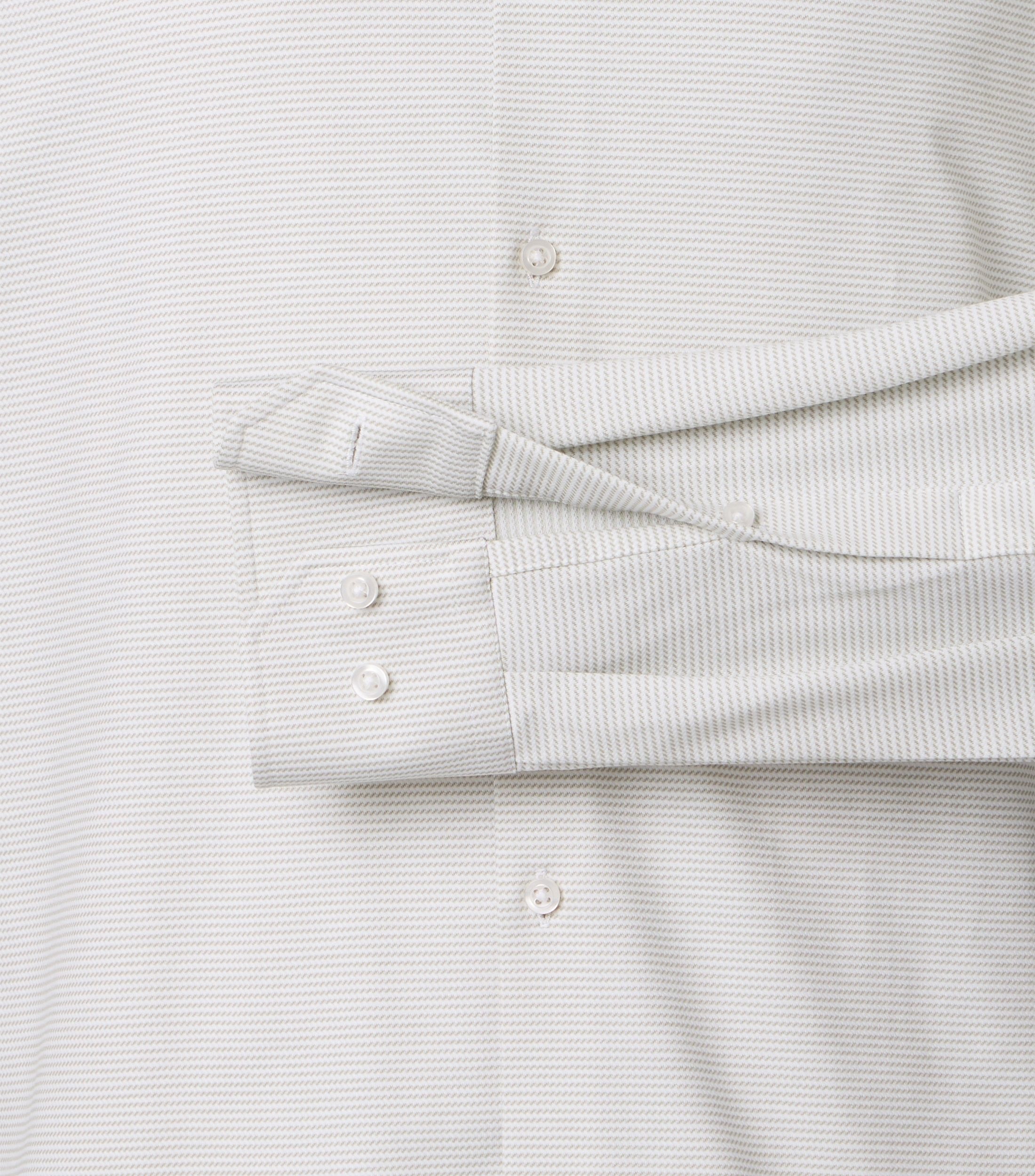 VENTI Business Shirt Striped White/Beige 42 3