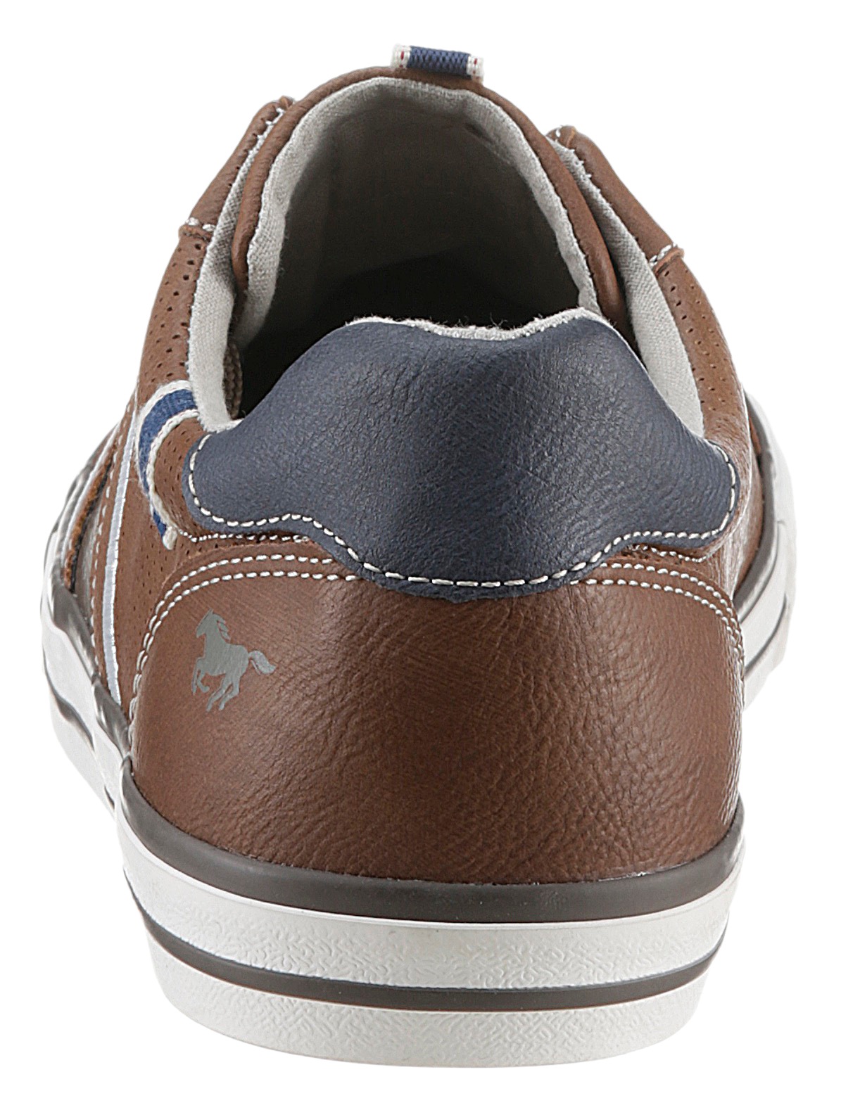 Mustang Shoes Sneaker, mit kontrastreichen Details, Freizeitschuh, Halbschu günstig online kaufen