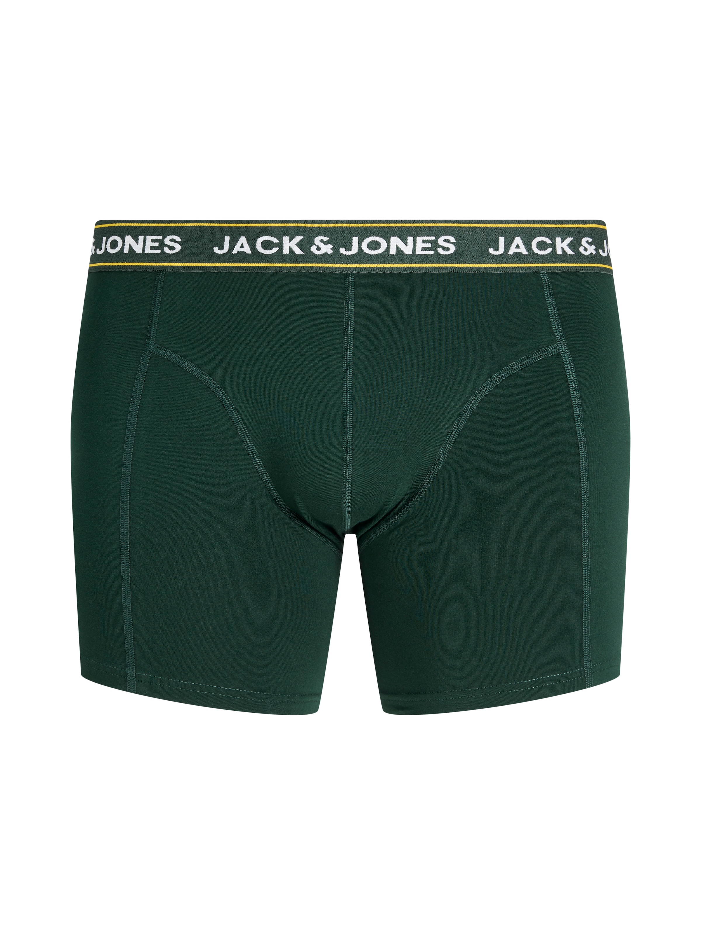 Jack & Jones PlusSize Trunk »JACMAX SOLID TRUNKS 5 PACK BTW PLS« Packung, 5 Stk. Baumwollmischung, elastisches Bündchen