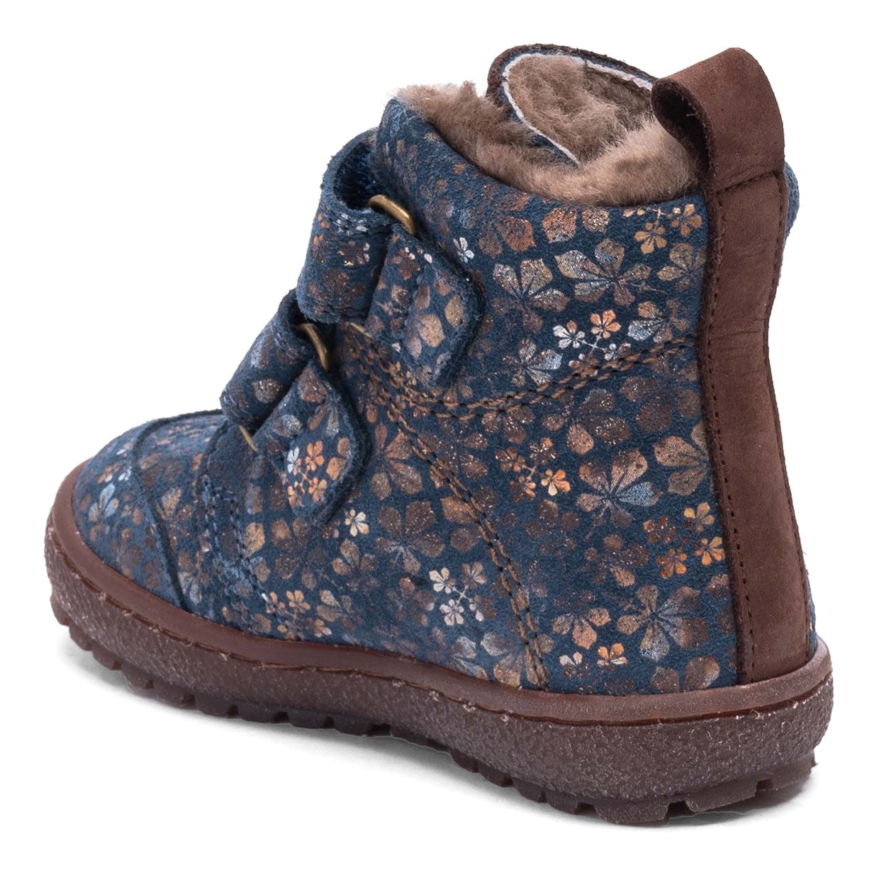 Bisgaard Lauflernschuh »storm lamb«, Babyschuh mit Lammfell, Größenschablone zum Download