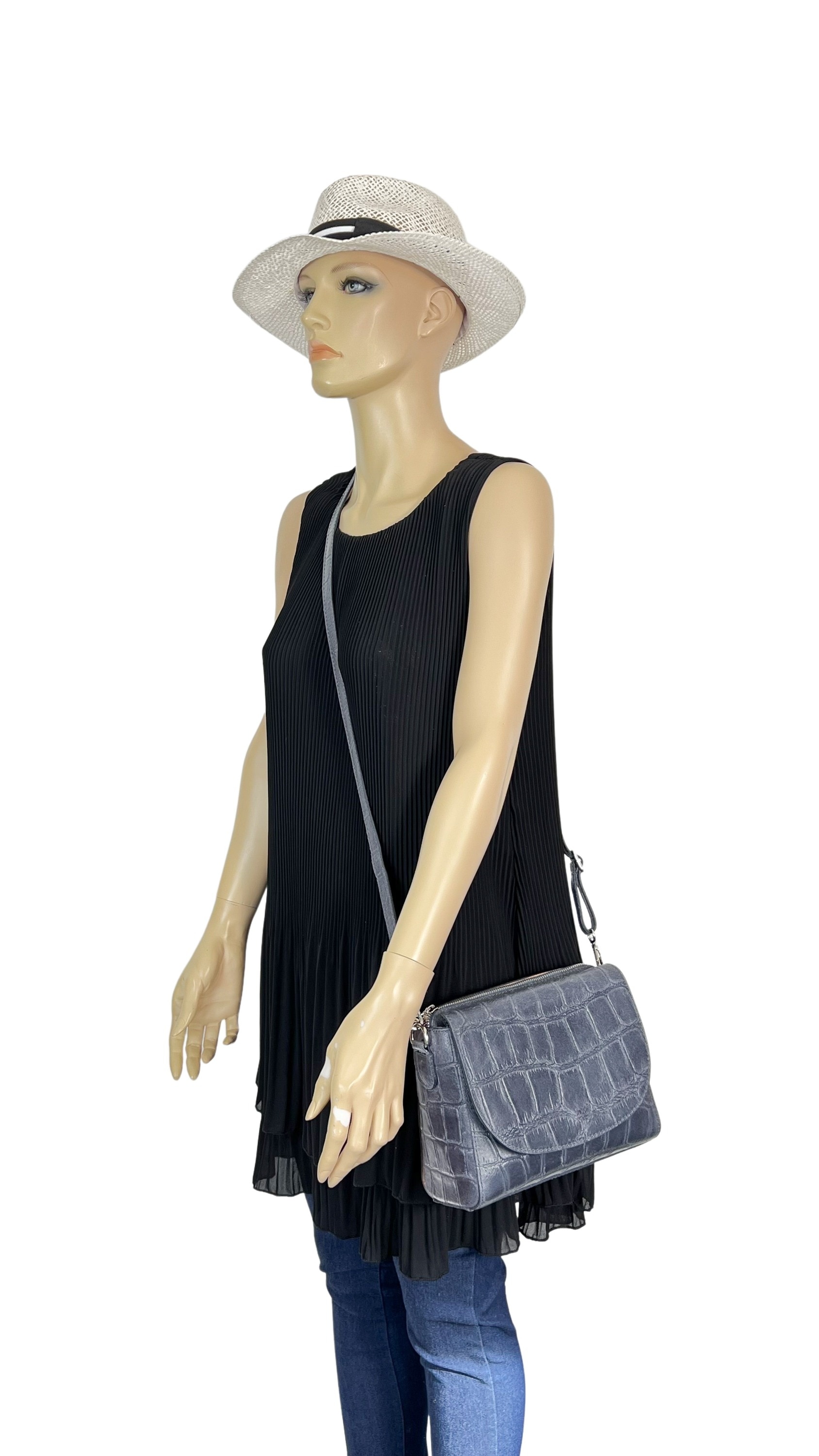 COLLEZIONE ALESSANDRO Umhängetasche »Amsterdam« aus echtem Leder