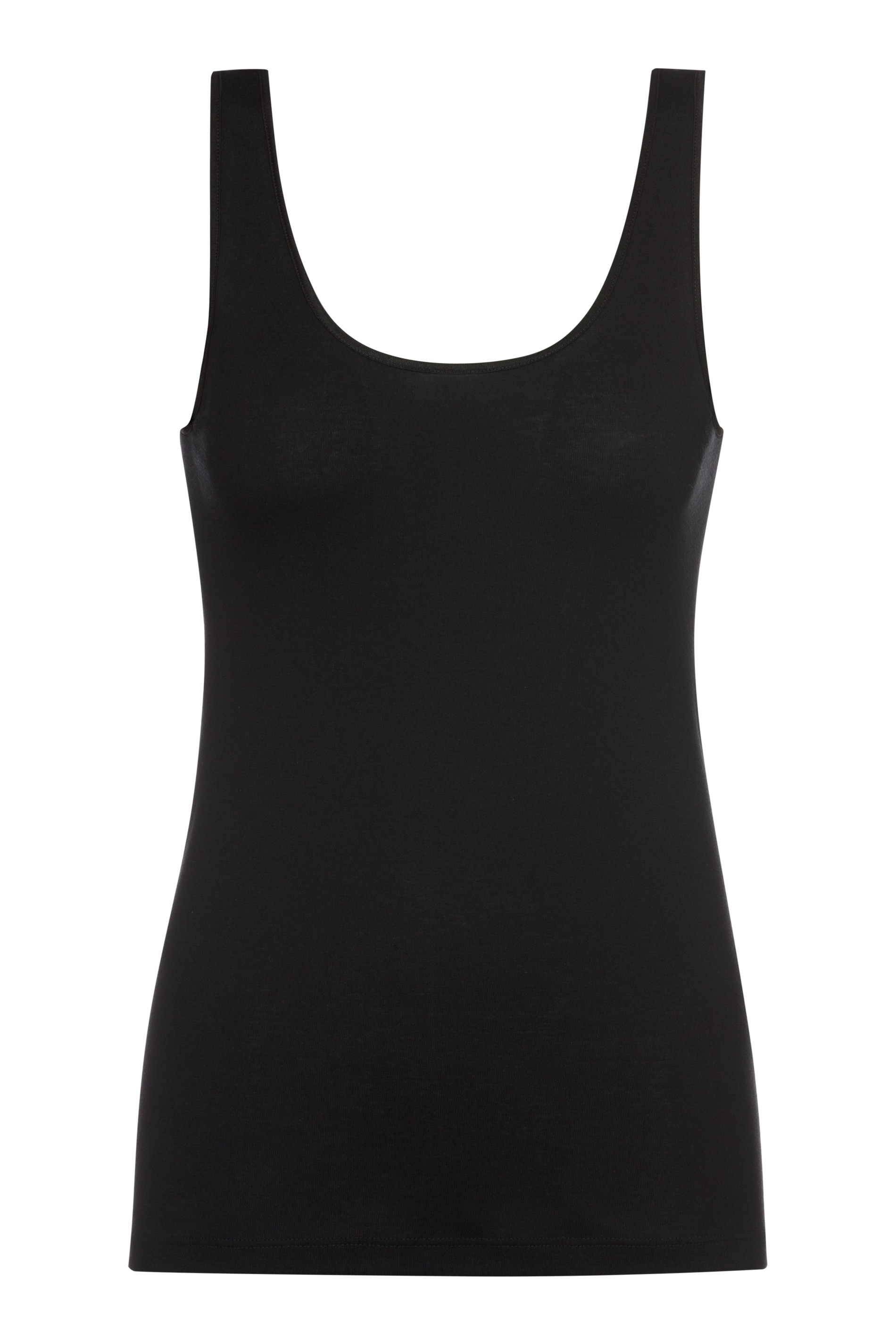 Mey Tanktop »NOBLESSE«, ohne auftragende Seitennähte, Slim Fit, tiefer Rundhalsausschnitt