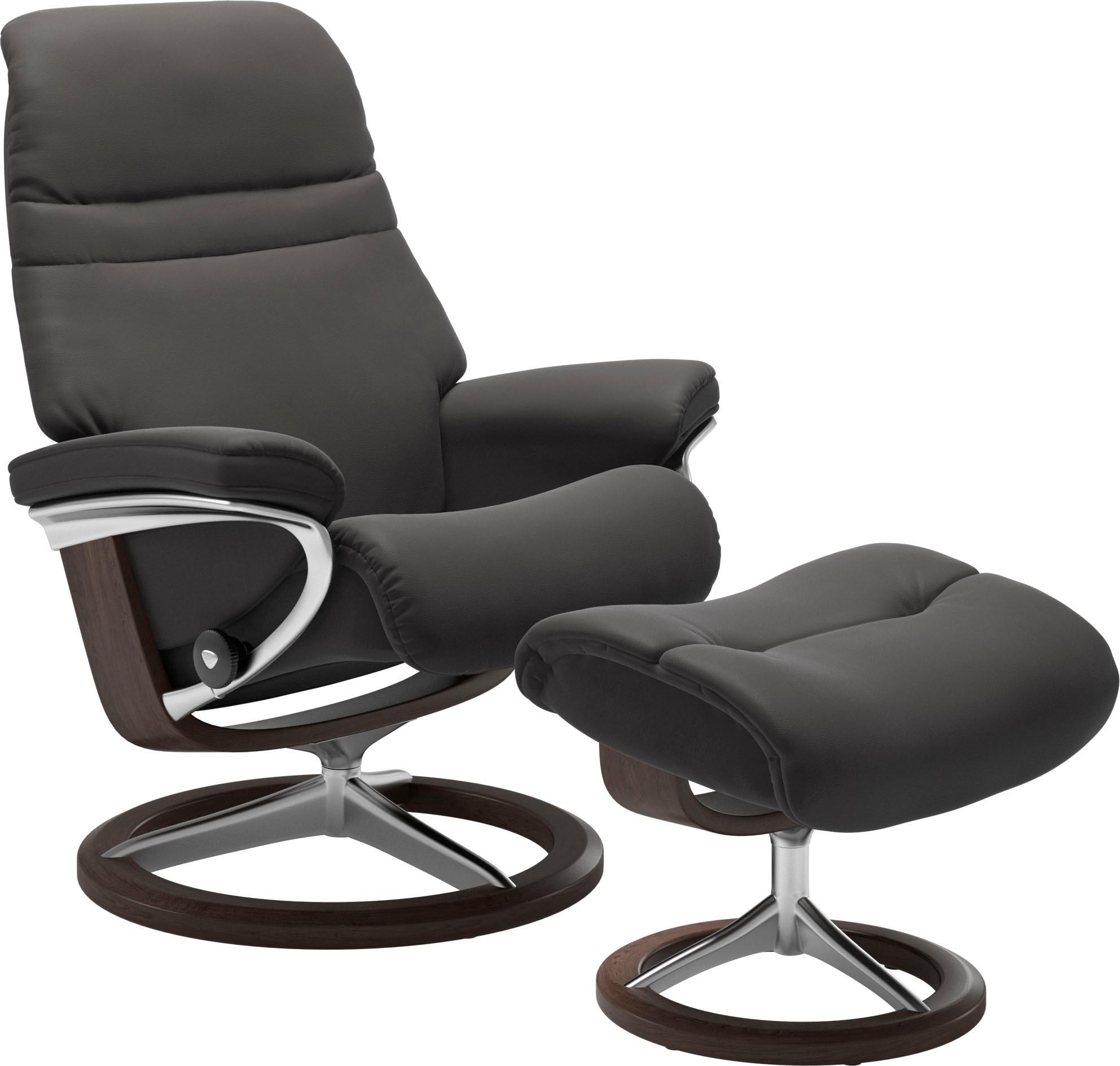 Stressless "Sunrise" Relaxsessel mit Hocker, mit Signature Base, Größe S, G günstig online kaufen