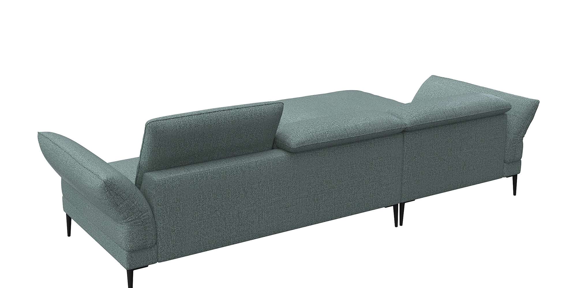 Thumbnail - FLEXLUX Ecksofa "Salino, Funktionssofa mit Recamiere, Relaxsofa, Ecksofa" Sofa mit Arm- und Kopfteil-Verstellungen, Kalt...