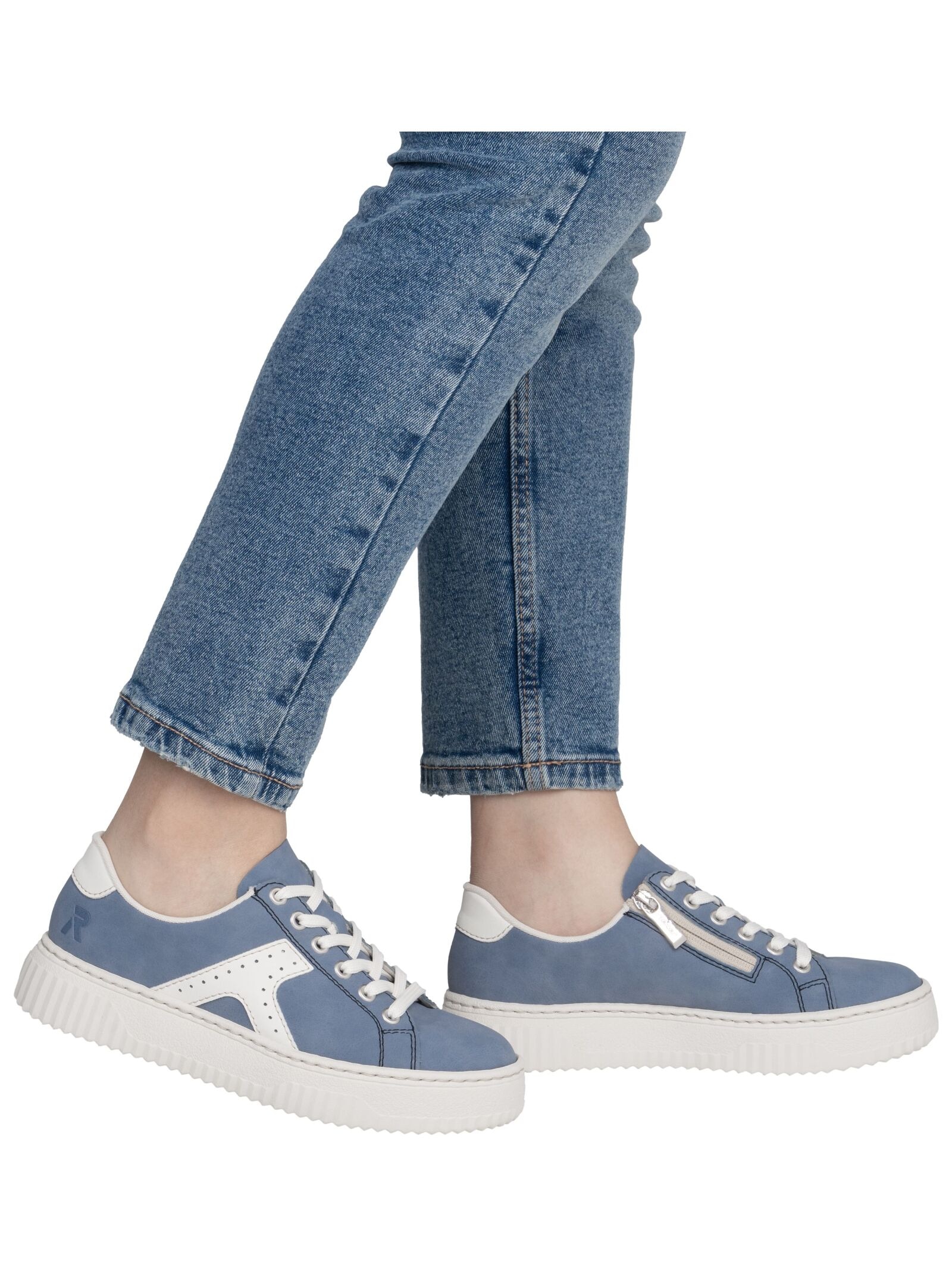 Rieker Plateausneaker »Rieker Sneaker Lederimitat«