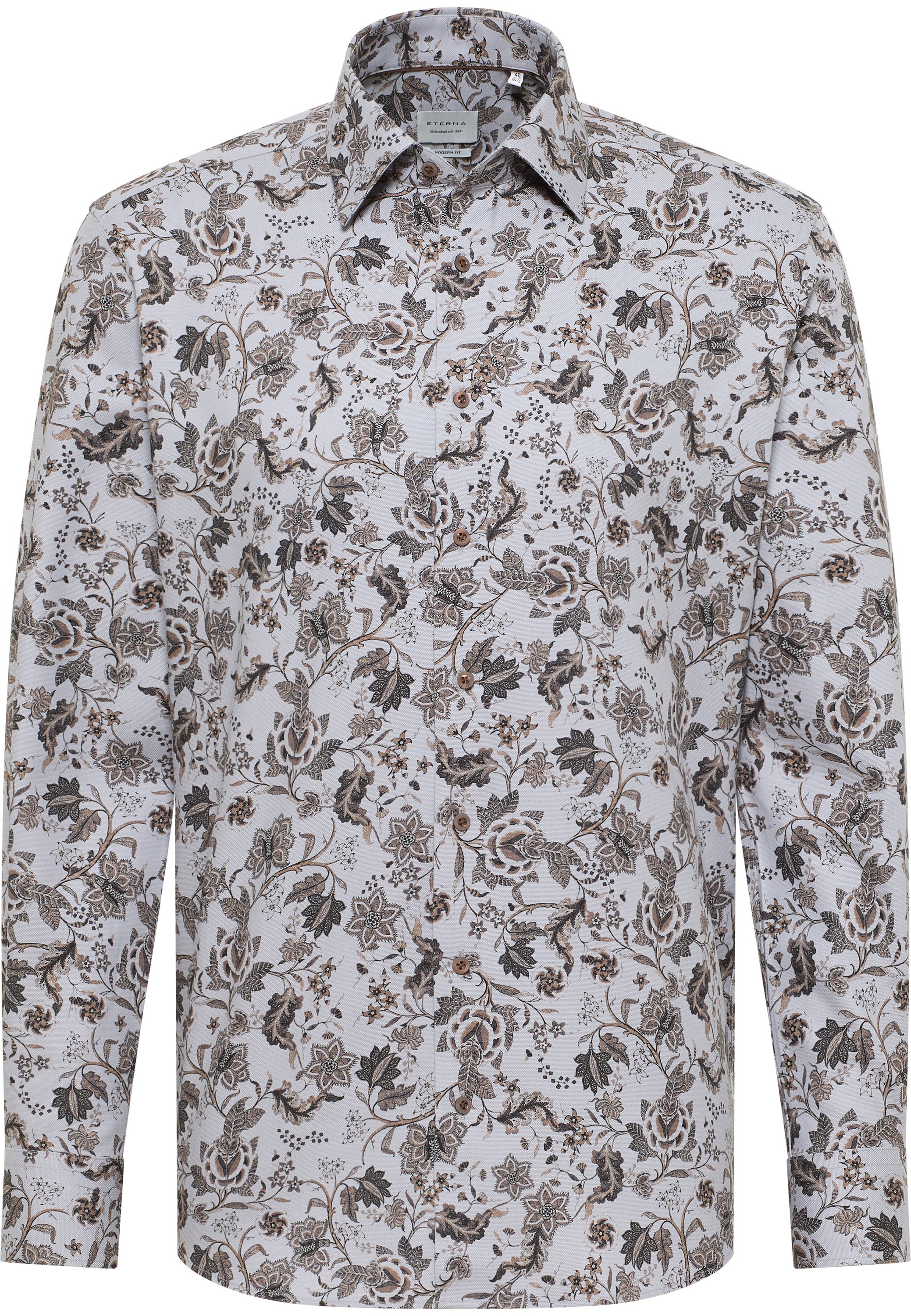 Eterna Langarmhemd »MODERN FIT«, NON IRON (bügelfrei)