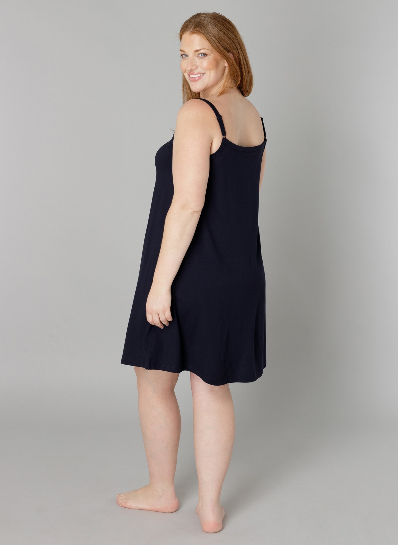 Base Level Curvy Trägerkleid "Alissa", Verstellbare Träger günstig online kaufen