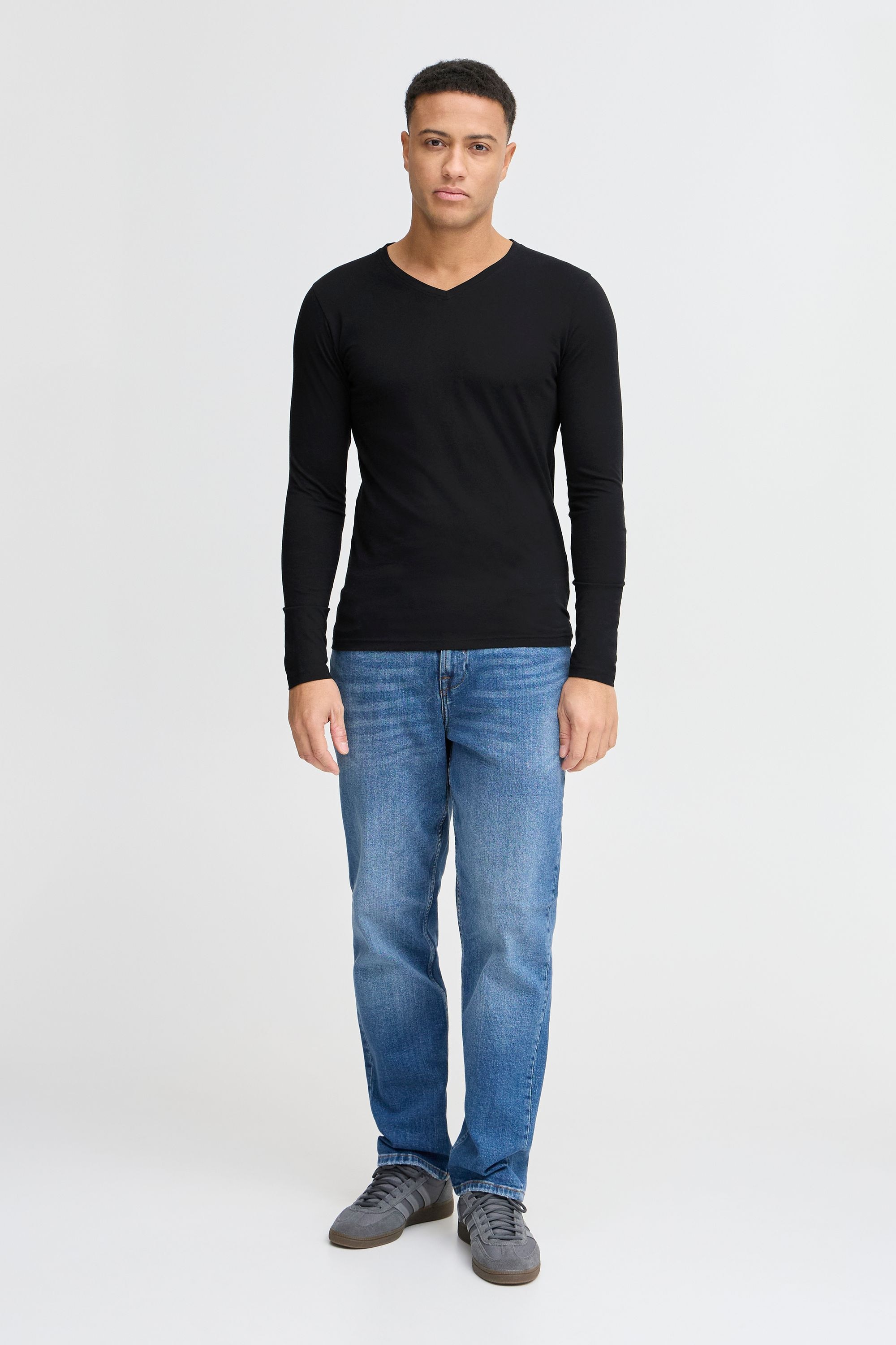 !Solid V-Shirt »V-Shirt SDBasil«