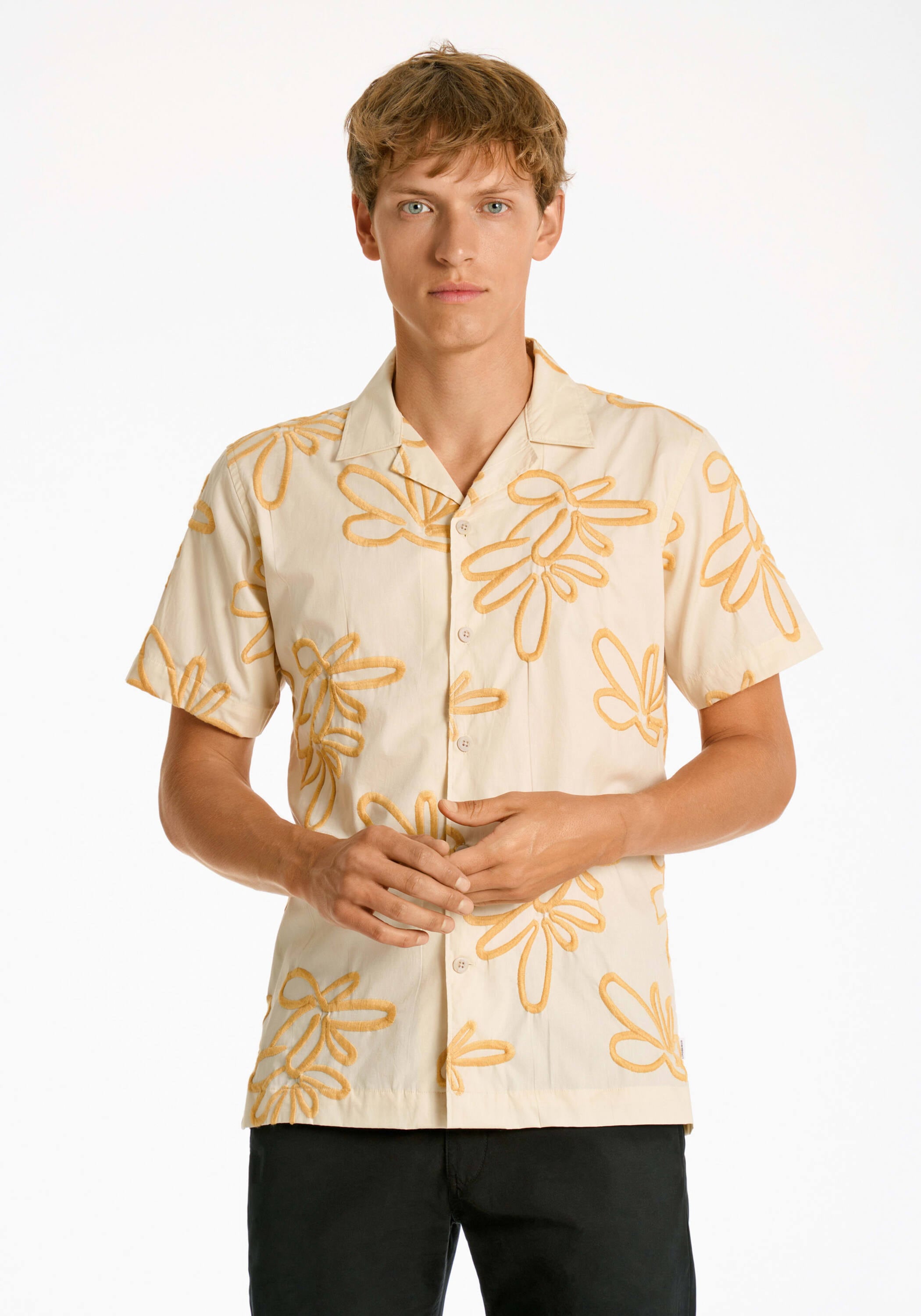 LINDBERGH "Freizeithemd (Kurzarm) Regular Fit"