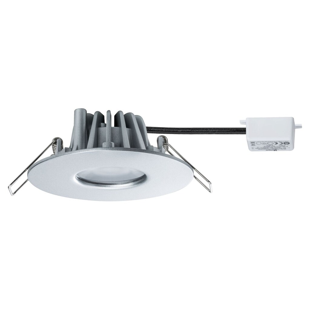 Paulmann LED Einbauleuchte »House Außeneinbauleuchte 3000K 4,4W 410lm 230V Silber Metall, Acryl«, 1 flammig-flammig