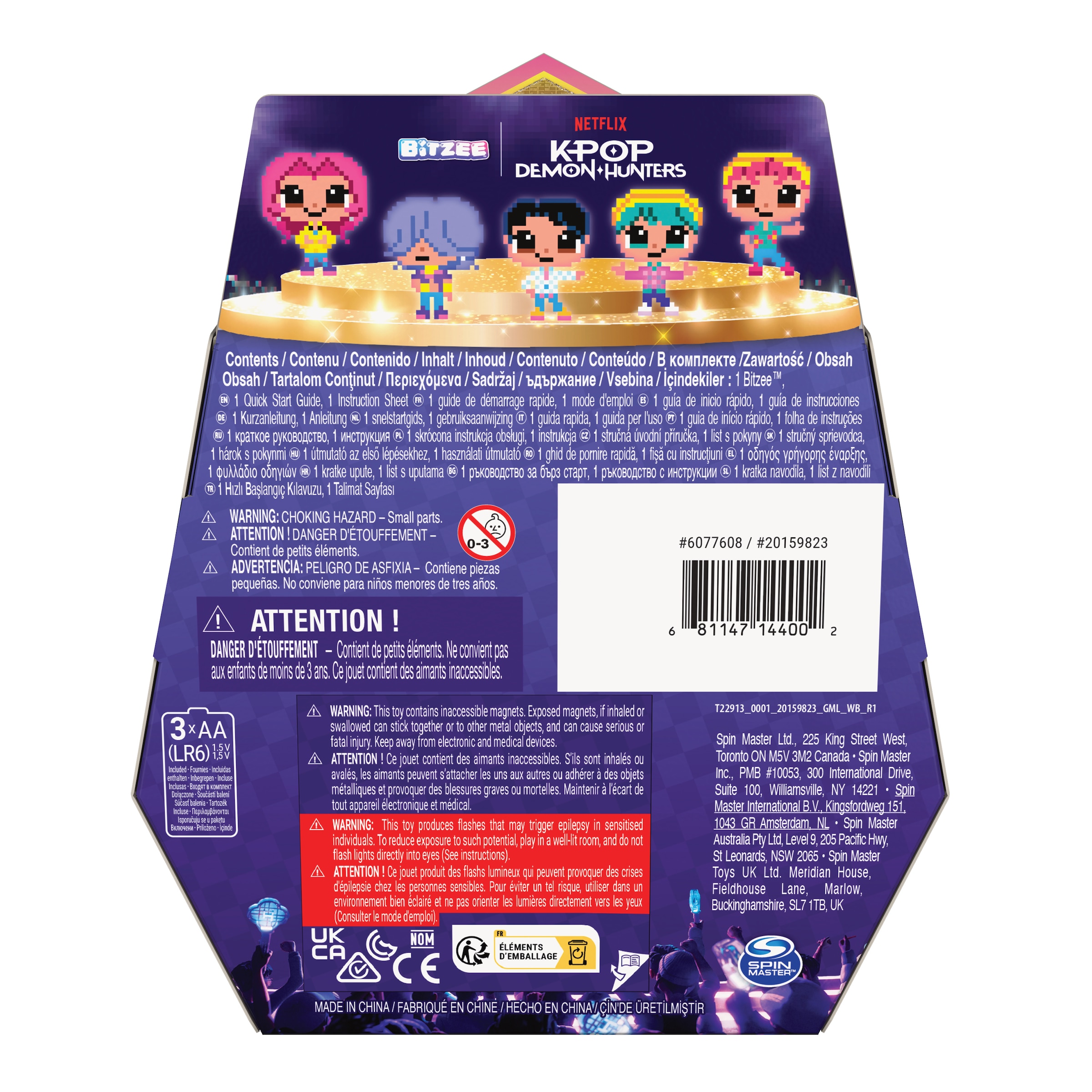 Spin Master Spielfigur »Bitzee - KPop Demon Hunters« mit Licht- & Soundeffekte