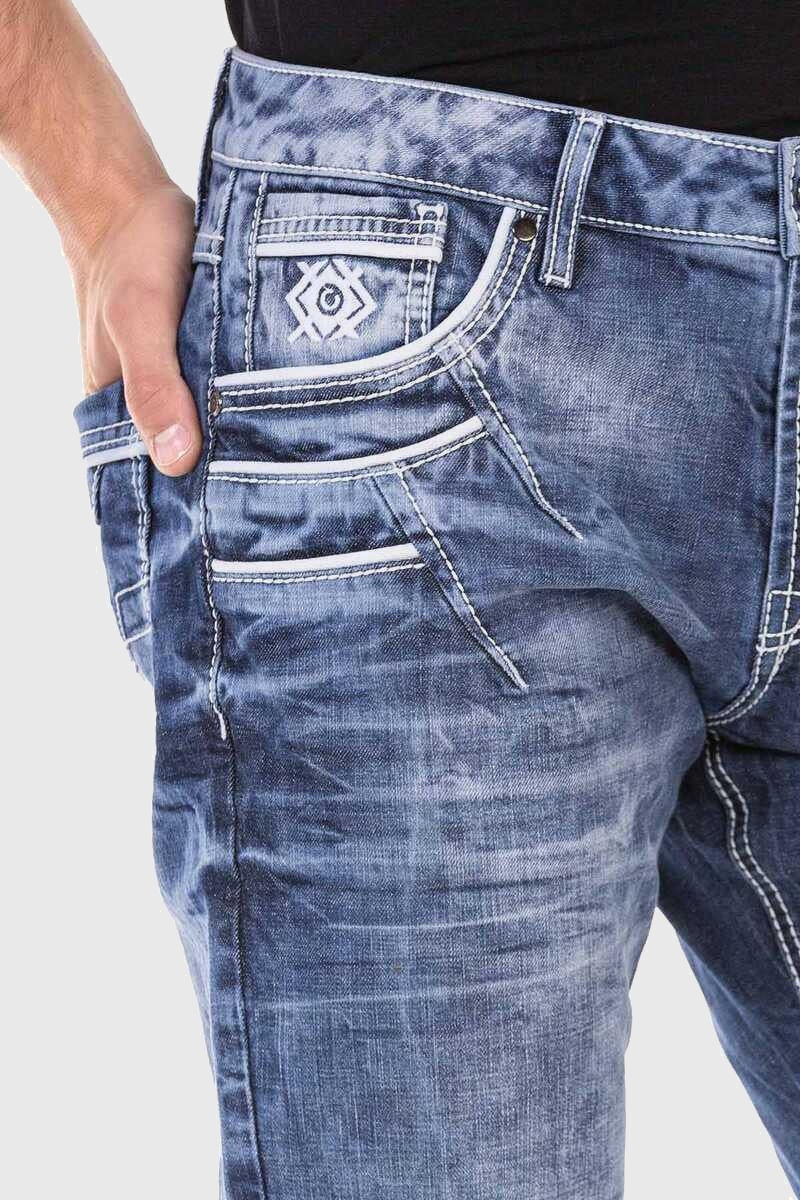 Cipo & Baxx Slim-fit-Jeans »Jeans«, im washed Look