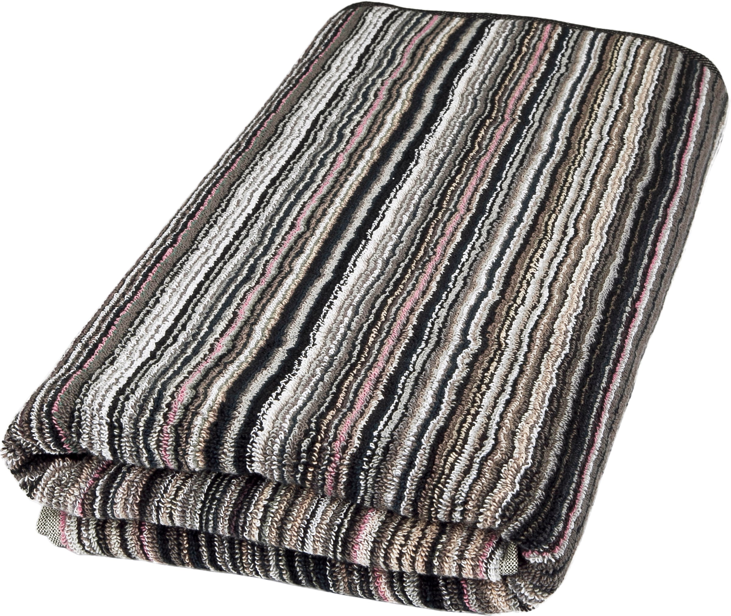 ROSS Saunatuch "Missoni-Serie" aus feinster Baumwolle, dezente Streifen, Mu günstig online kaufen