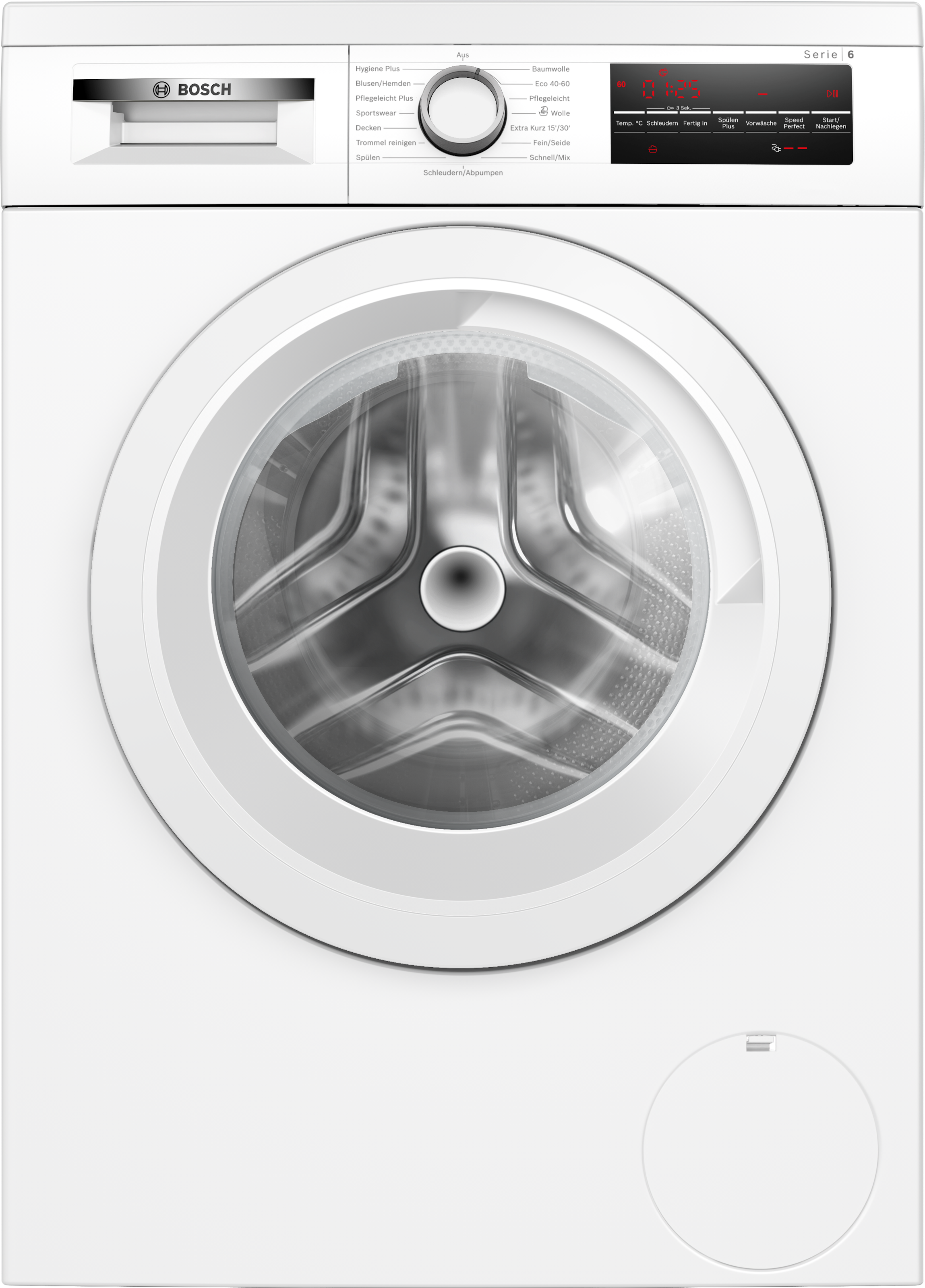 BOSCH Waschmaschine Serie 6 "WUU28T22" 9 kg 1400 U/min Unterbaufähig, Speed günstig online kaufen