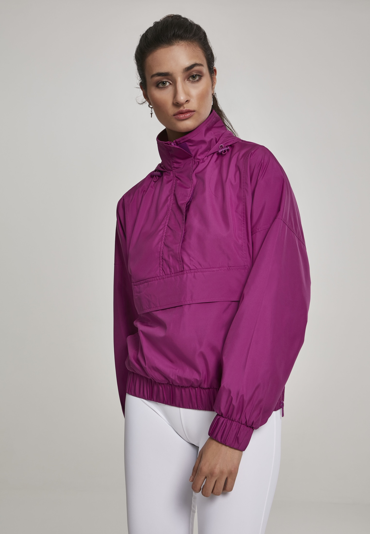 für Ladies Outdoorjacke Jacket«, CLASSICS URBAN Kapuze BAUR Panel (1 ohne Over Pull »Damen St.), | bestellen