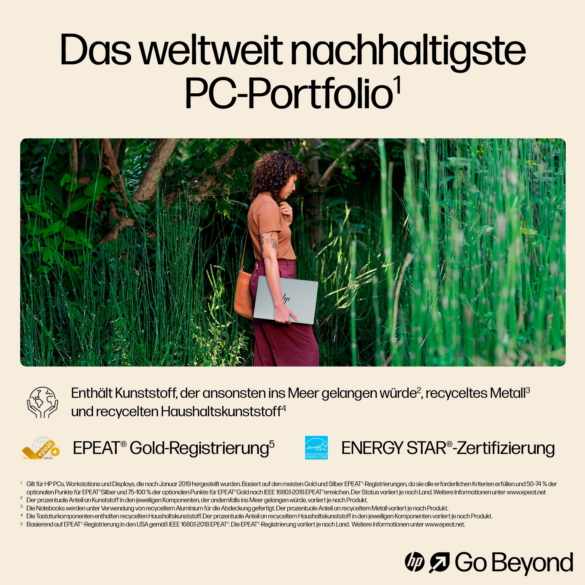 HP Notebook »OmniBook X 14-fe0060ng Silver«, 35,6 cm, / 14 Zoll, Qualcomm, Snapdragon X, Adreno, 1000 GB SSD