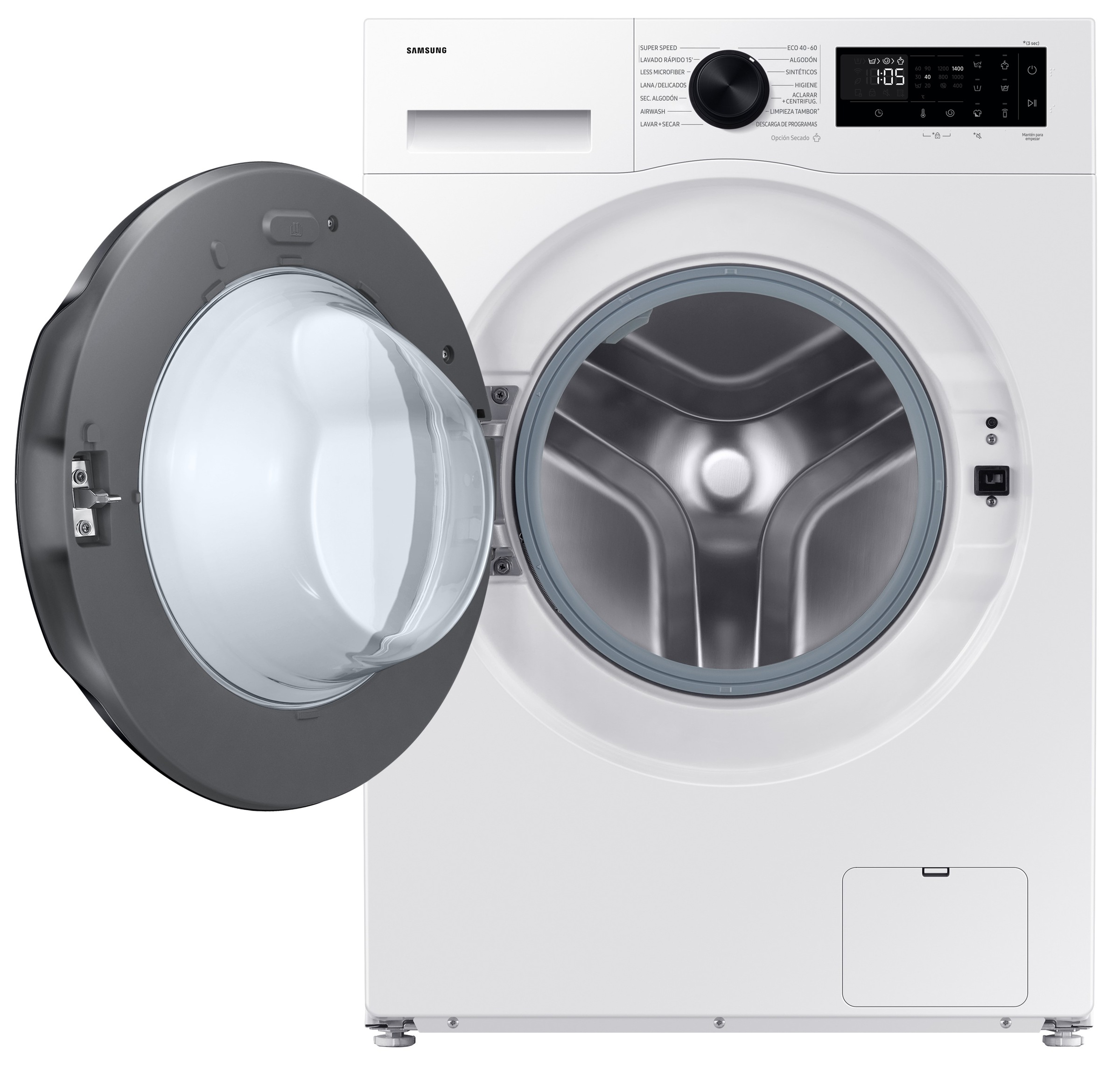 Samsung 9+5 kg Waschtrockner WD5100D SLIM mit AI Ecobubble, EEK: E/A (-10%)