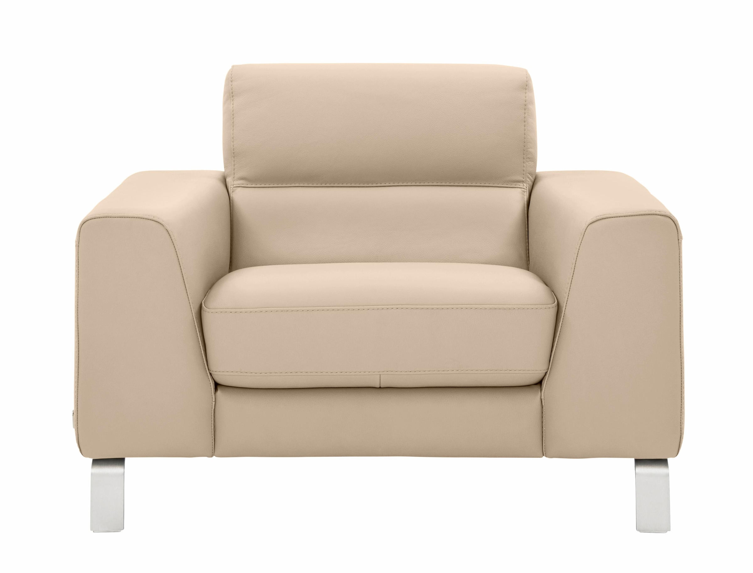CALIA ITALIA Sessel »Simon Loungesessel, Designsessel, sehr bequem«, in zwei Lederqualitäten