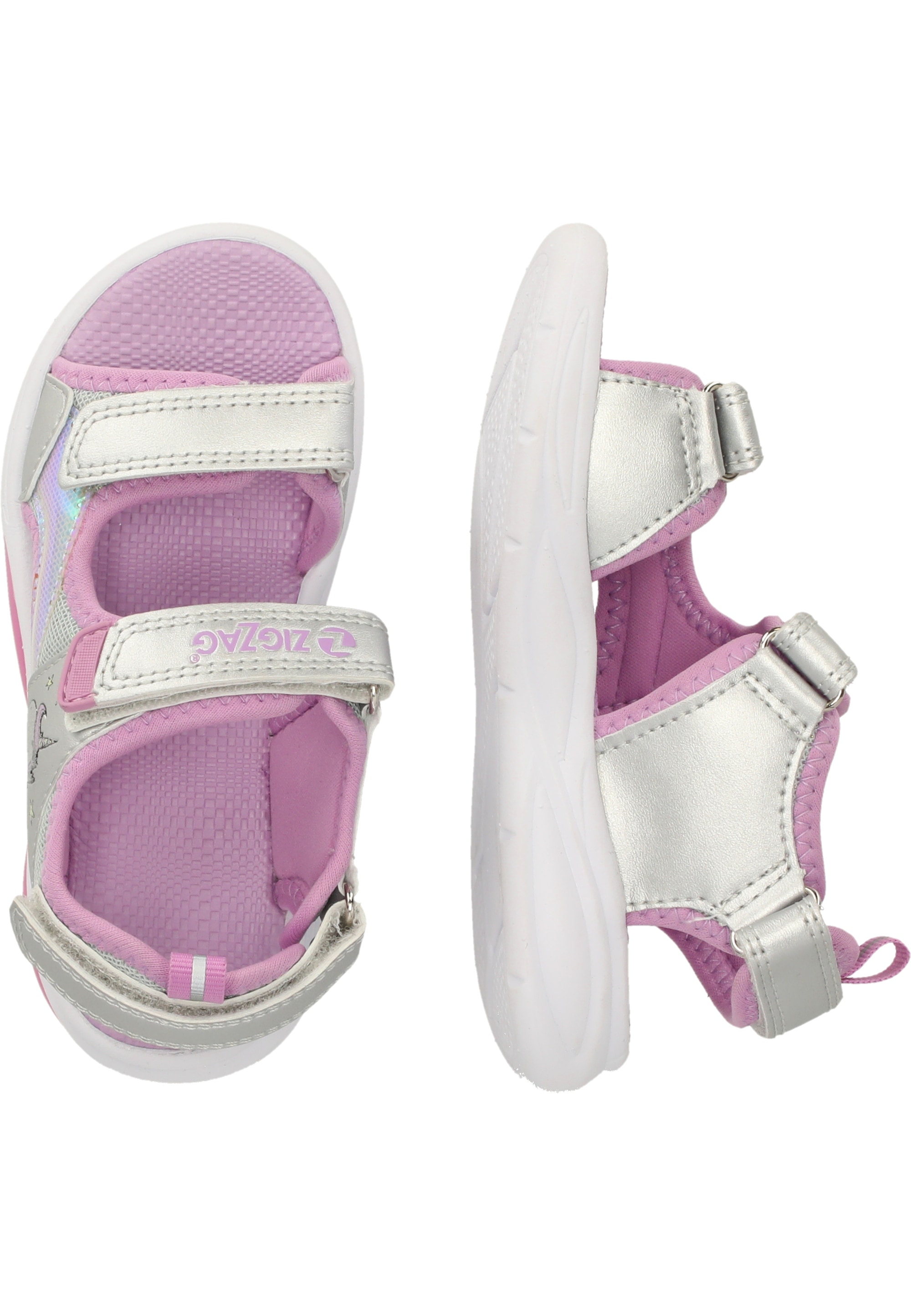 ZIGZAG Sandale »Wiggy«, mit blinkender Sohle