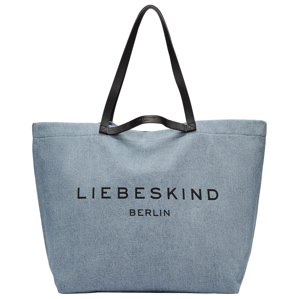 Liebeskind Berlin Shopper »DENIM AURORA Aurora«, in Jeansoptik