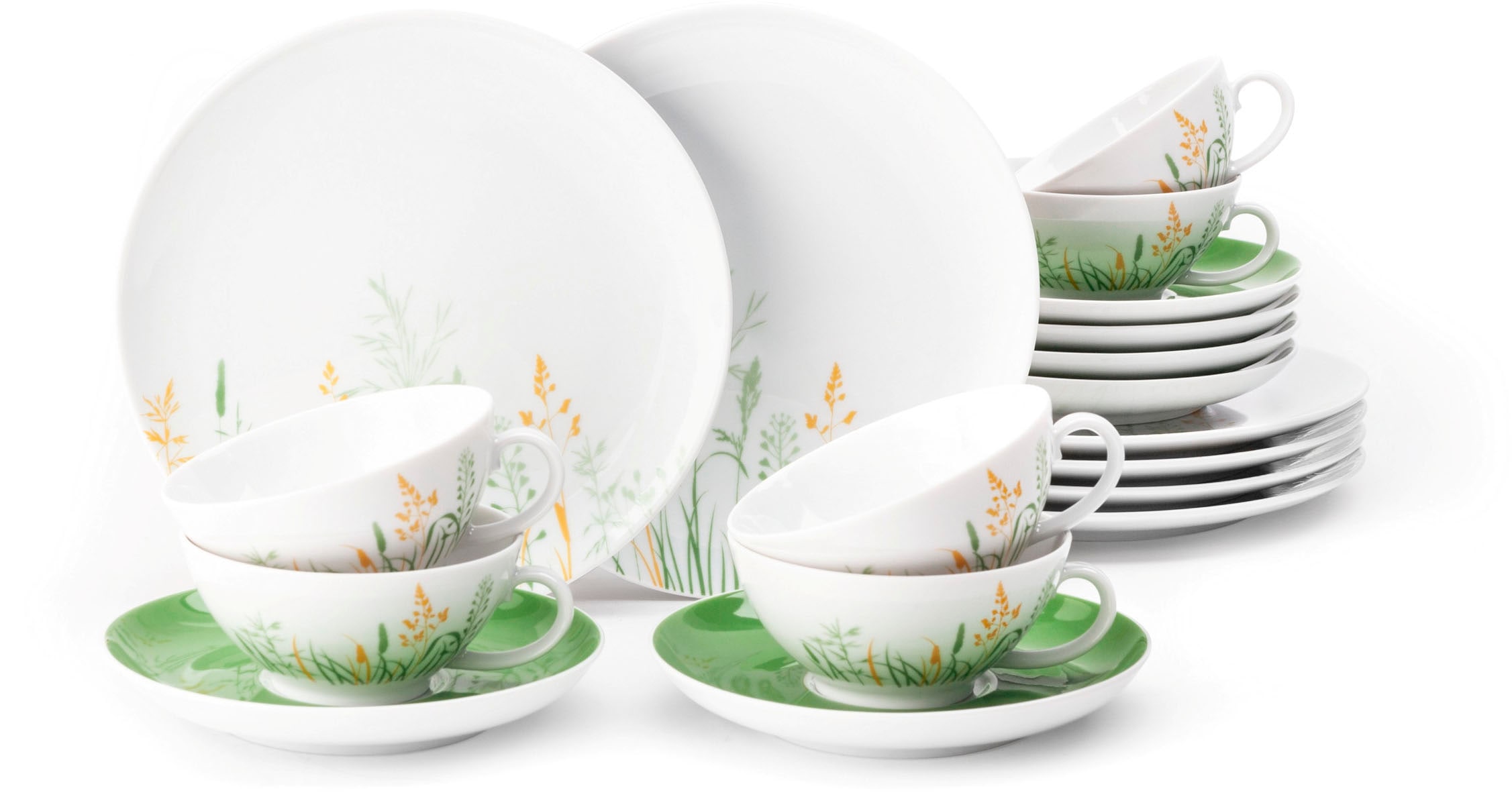 Seltmann Weiden Teeservice "Geschirr-Set, 18 Teile, Liberty Meadow Grasses, günstig online kaufen