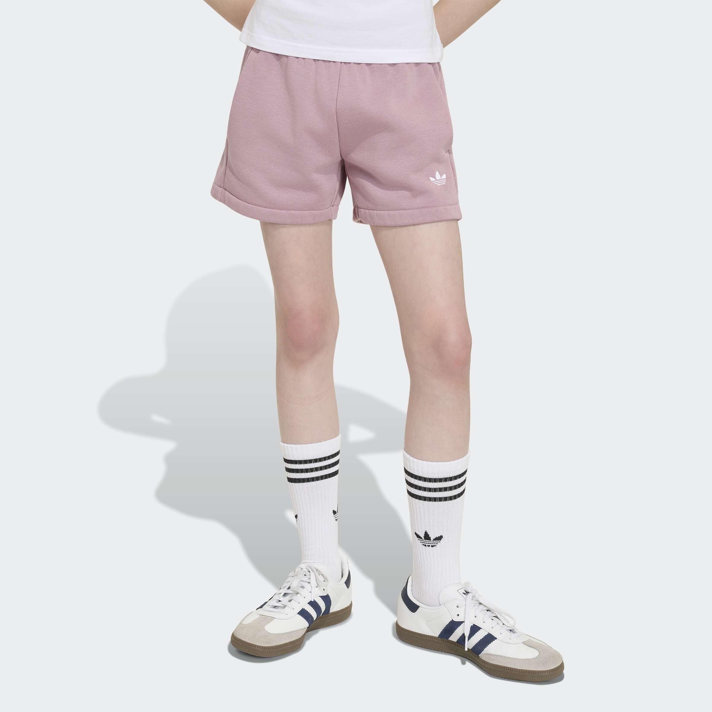 adidas Originals Shorts "LOOSE HW" sportlicher Stil, für Kinder, normal-weite Bermudas-Passform