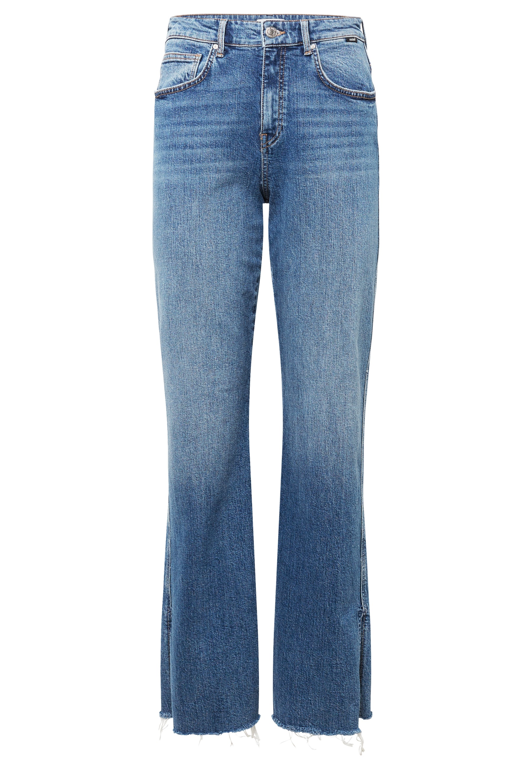 Mavi Straight-Jeans »BARCELONA SLIT«, Straight Leg Jeans mit Schlitz