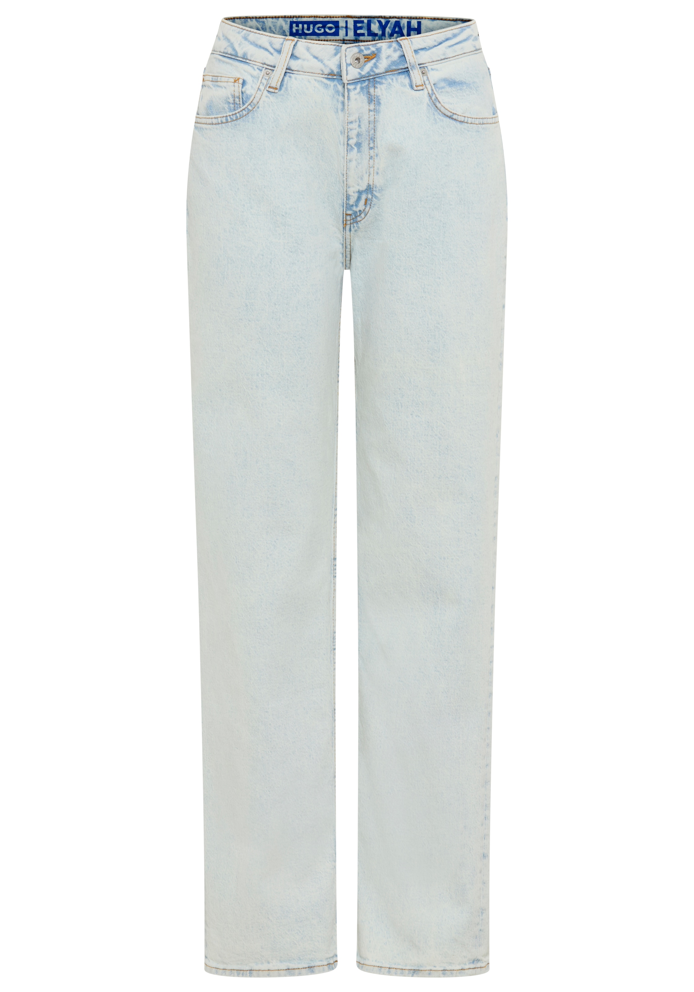 HUGO Blue Straight-Jeans »Elyah« Mid Rise, extralang