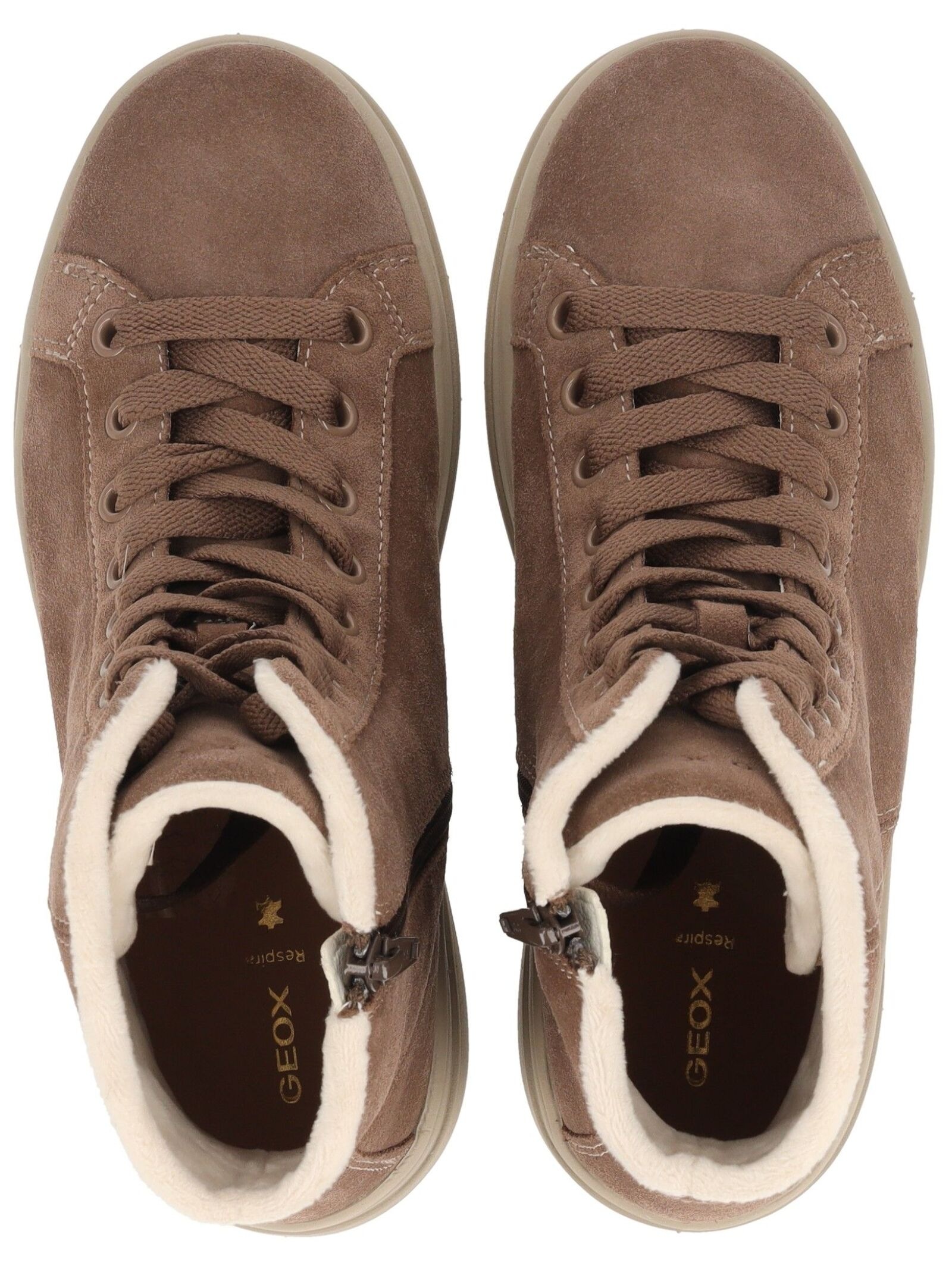 Geox Schnürstiefelette »Geox Stiefelette Veloursleder«