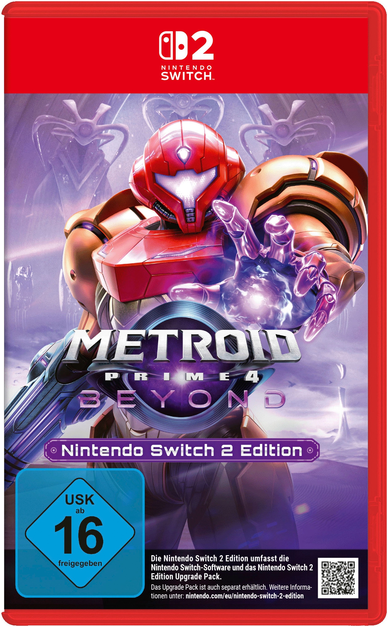 Spielesoftware "Metroid Prime 4: Beyond - Switch 2", Nintendo Switch 2, transparent, NINTENDO SWITCH 2, Spielesoftware