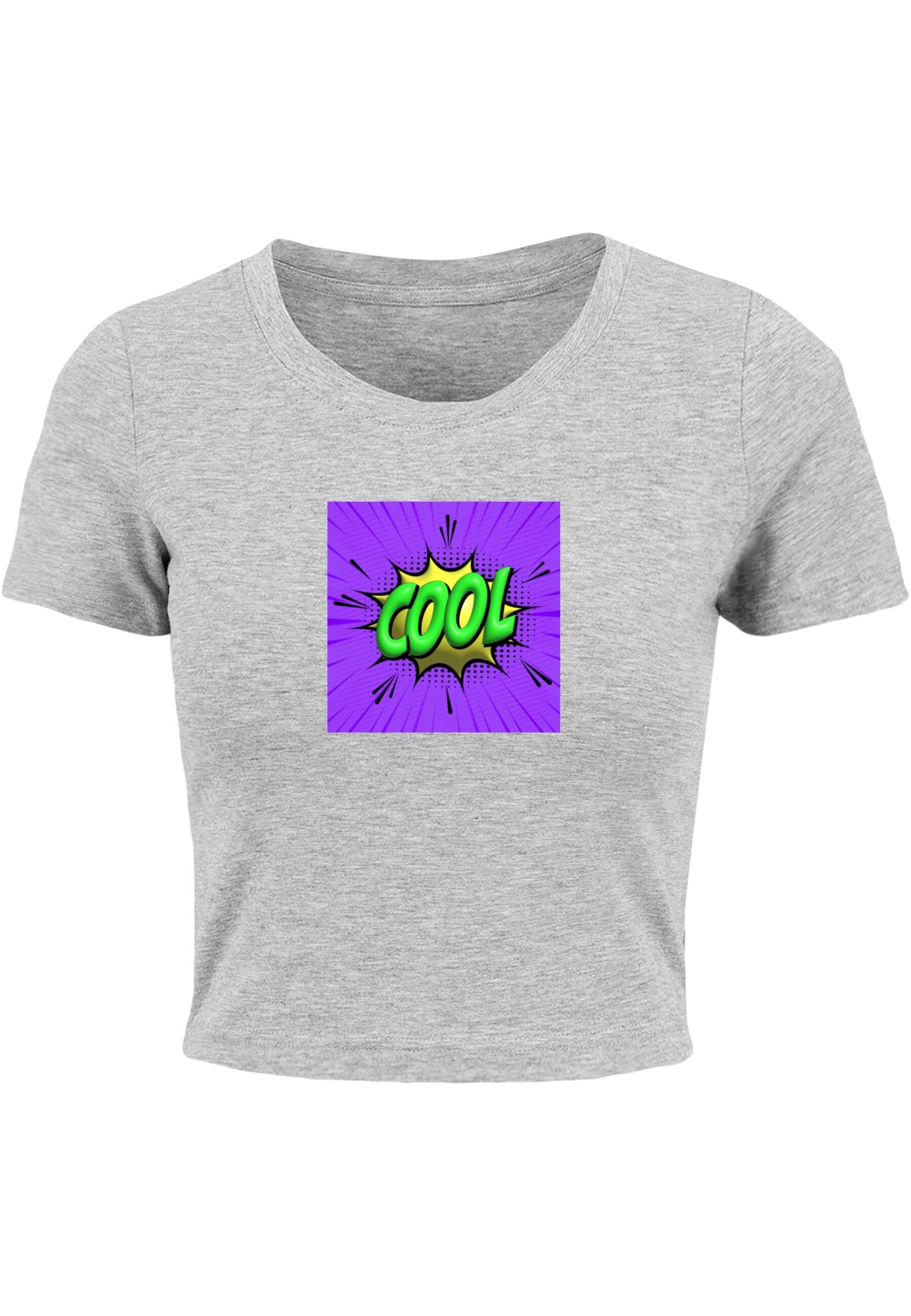 Merchcode T-Shirt "Merchcode Damen Ladies COOL Comic Cropped Tee" günstig online kaufen