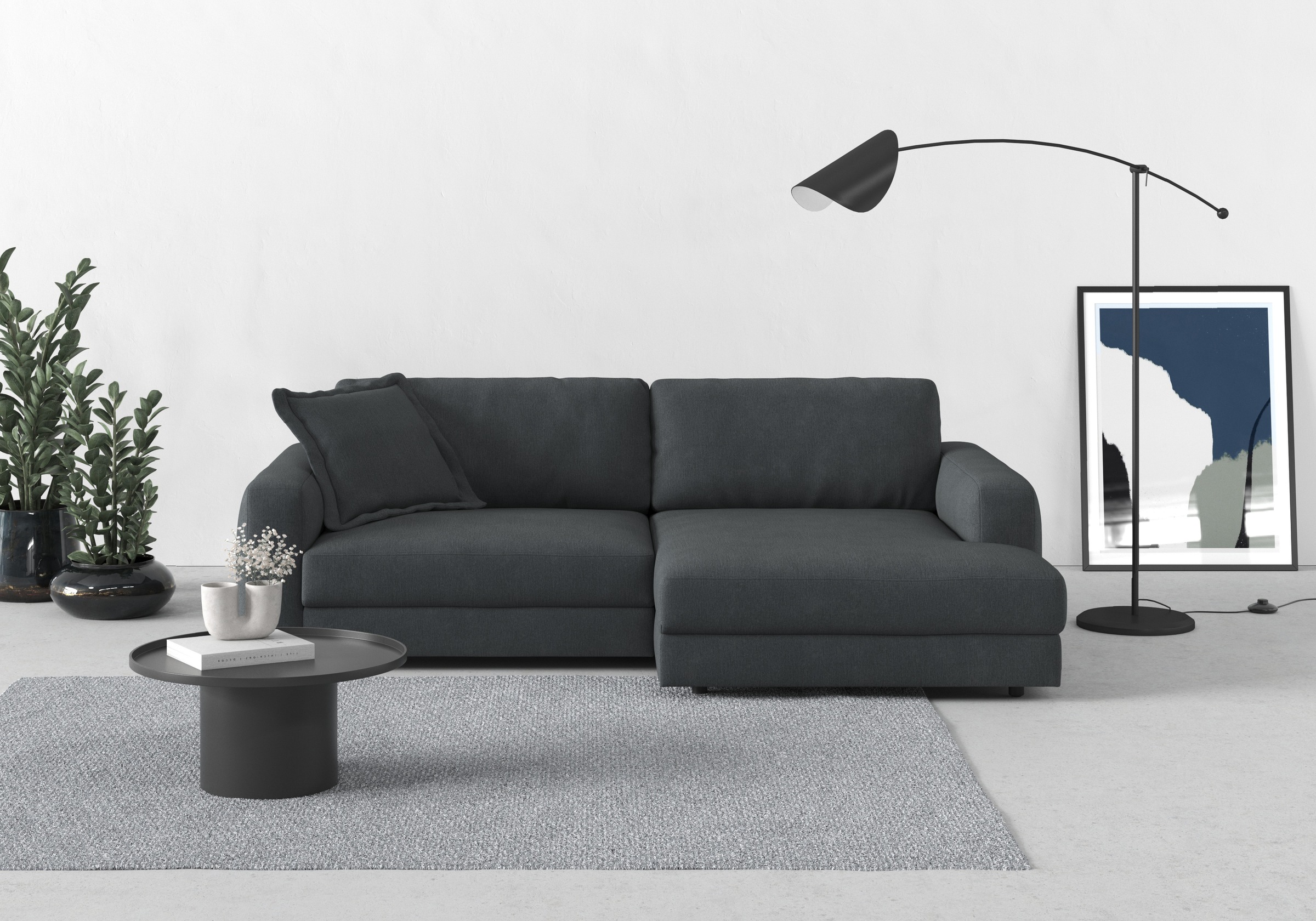 TRENDMANUFAKTUR Ecksofa "Bourbon Mega Ecke mit tollem Sitzkomfort, Breite 2 günstig online kaufen