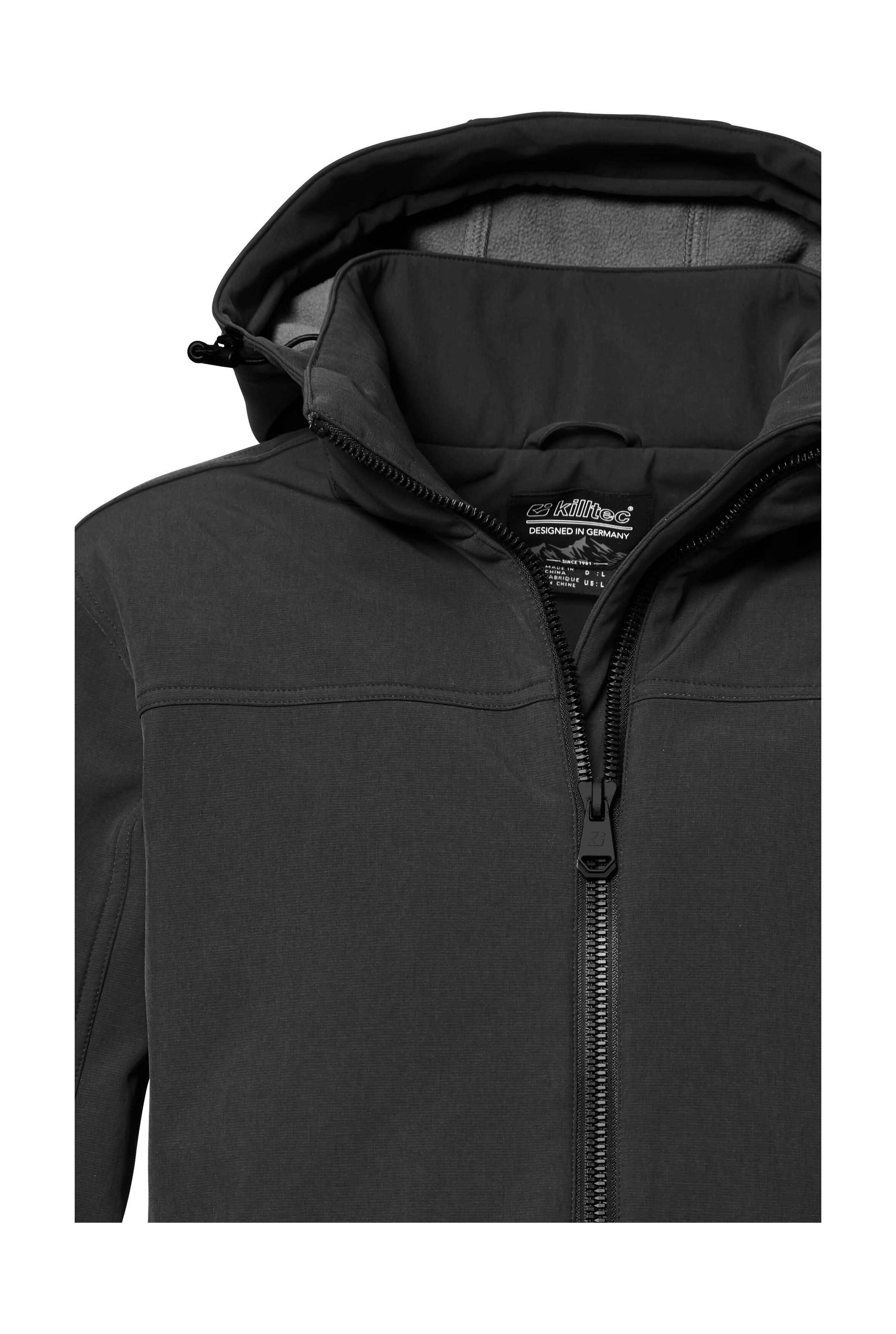 Thumbnail - Killtec Softshelljacke "Herren Softshelljacke" Wasserabweisende Softshelljacke mit Fleece, abnehmbarer Kapuze