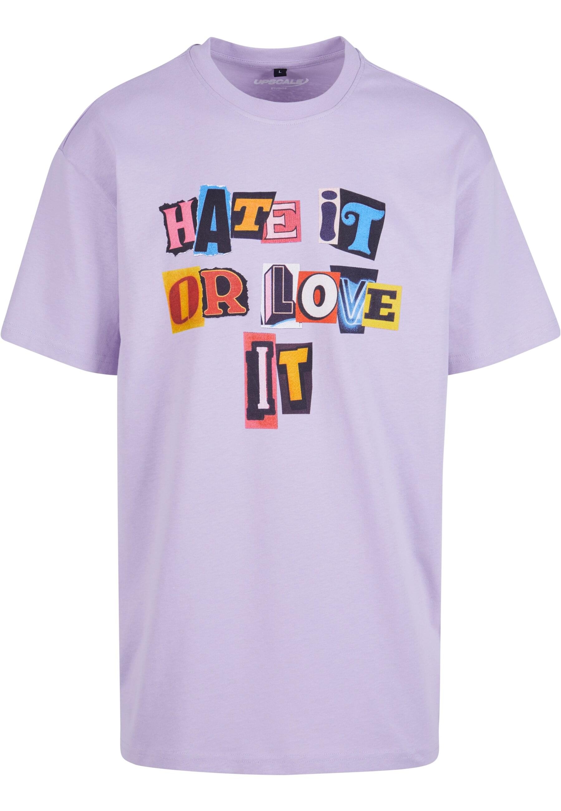 Upscale by Mister Tee T-Shirt »Upscale by Mister Tee Unisex Hate it or Love it Oversize Tee«, (1 tlg.)