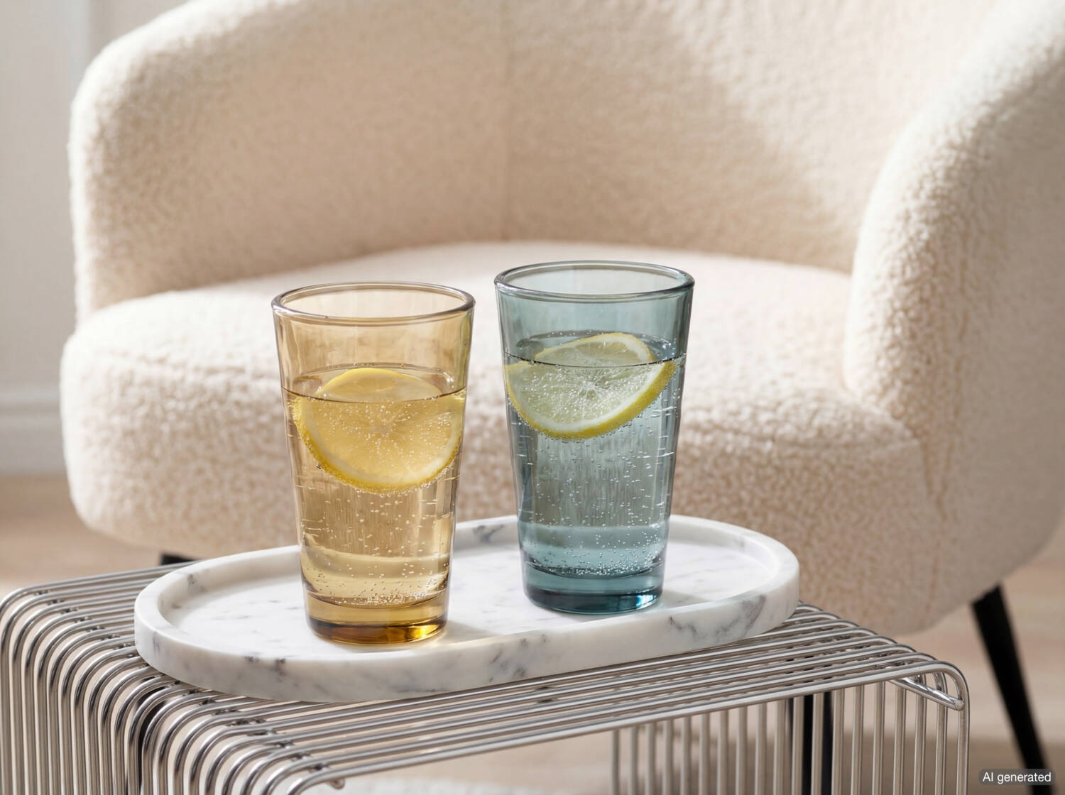 LEONARDO Gläser-Set »Trinkgläser VERSO, 6er-Set, 300 ml« das wellenartige Relief verleiht eine dreidimensionale Optik