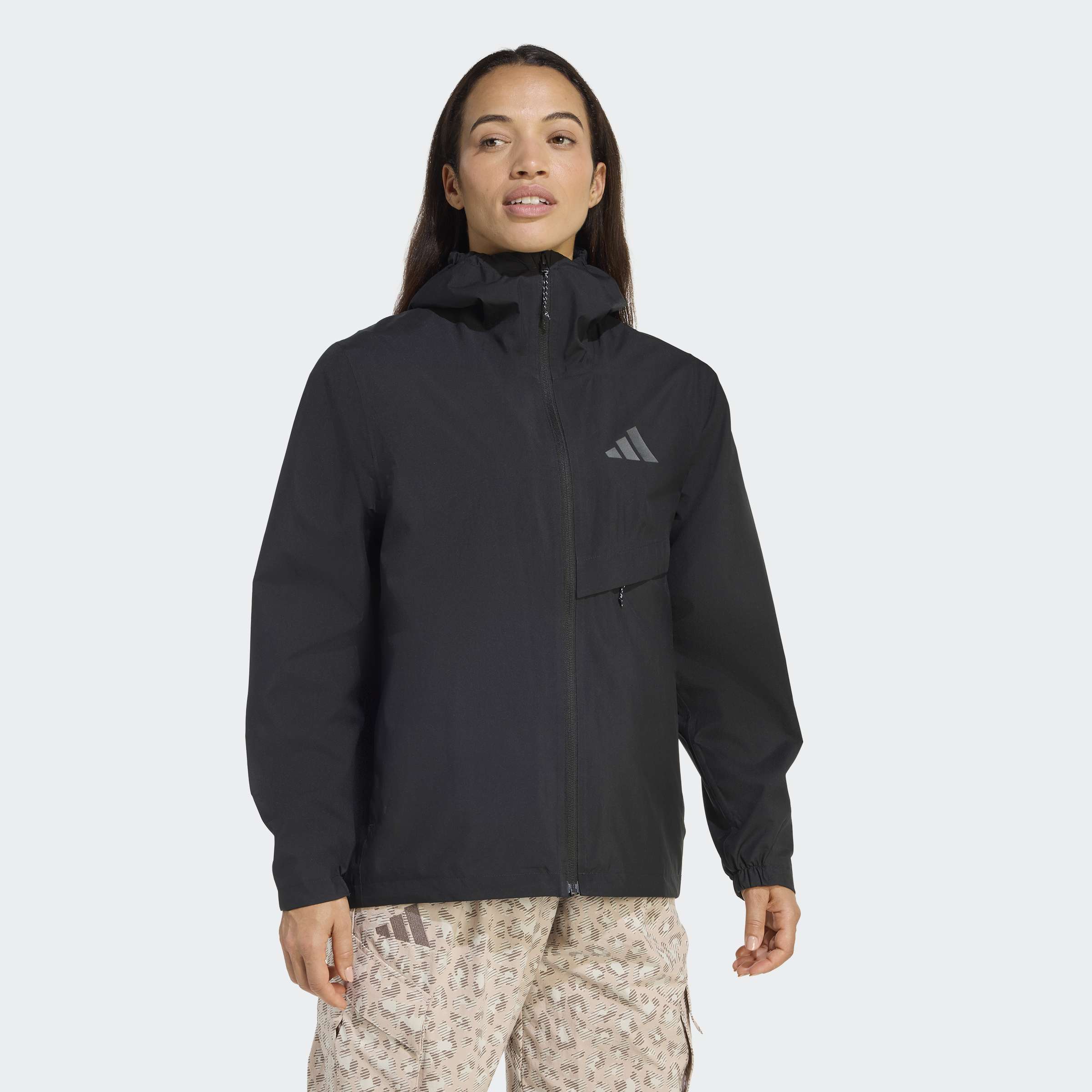 adidas TERREX Outdoorjacke "MULTI 2 LAYER CLIMAPROOF" für Erwachsene, mit sportlichem Stil, aus Polyester