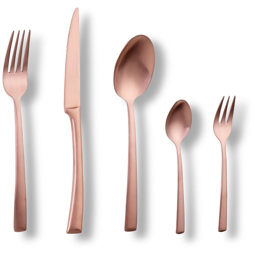 ECHTWERK Besteck-Set »Avelino Bronze-Edition«, (Set, 20 tlg.)